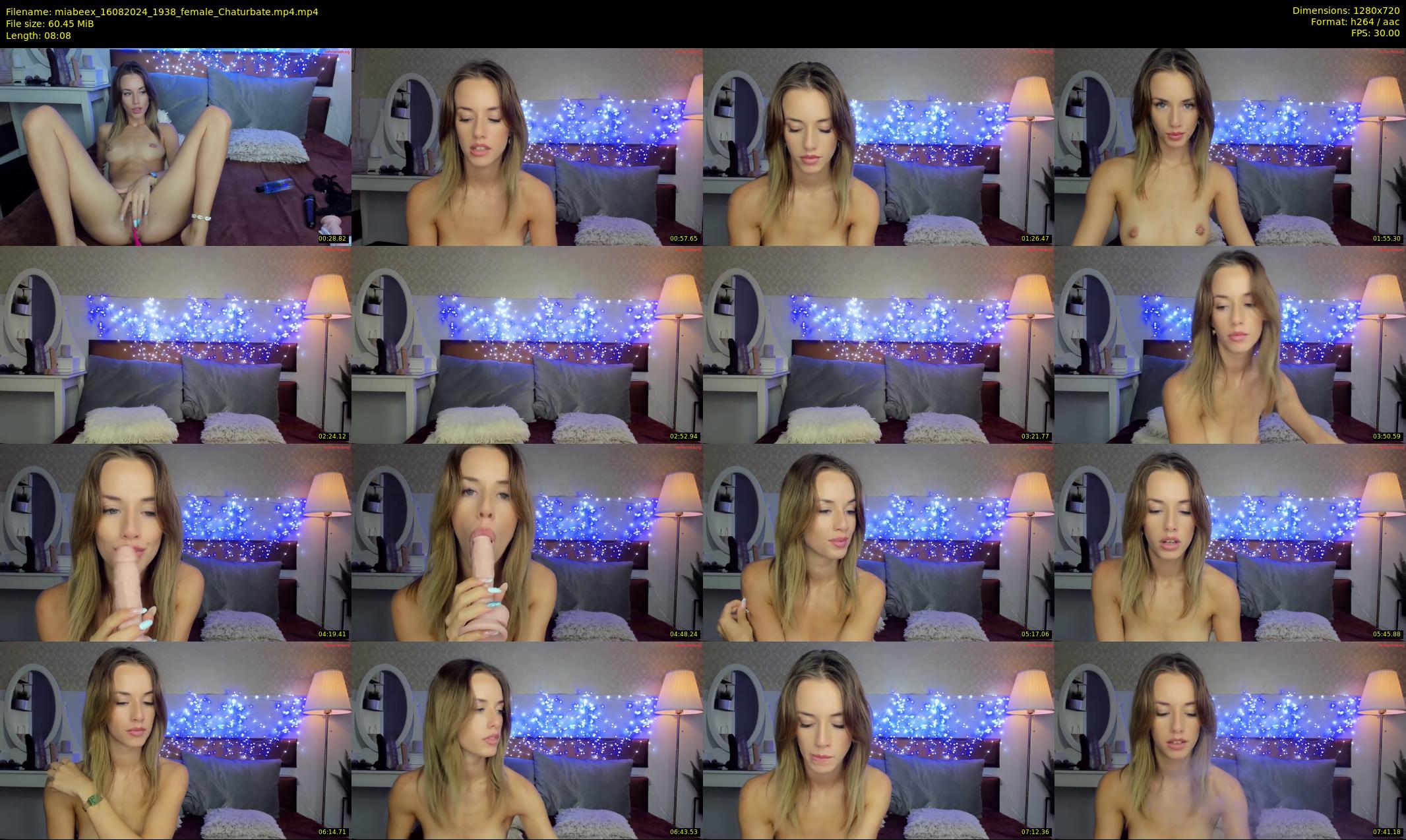 miabeex — 9 minute Chaturbate female cam show recording, 720p, Aug 16, 2024