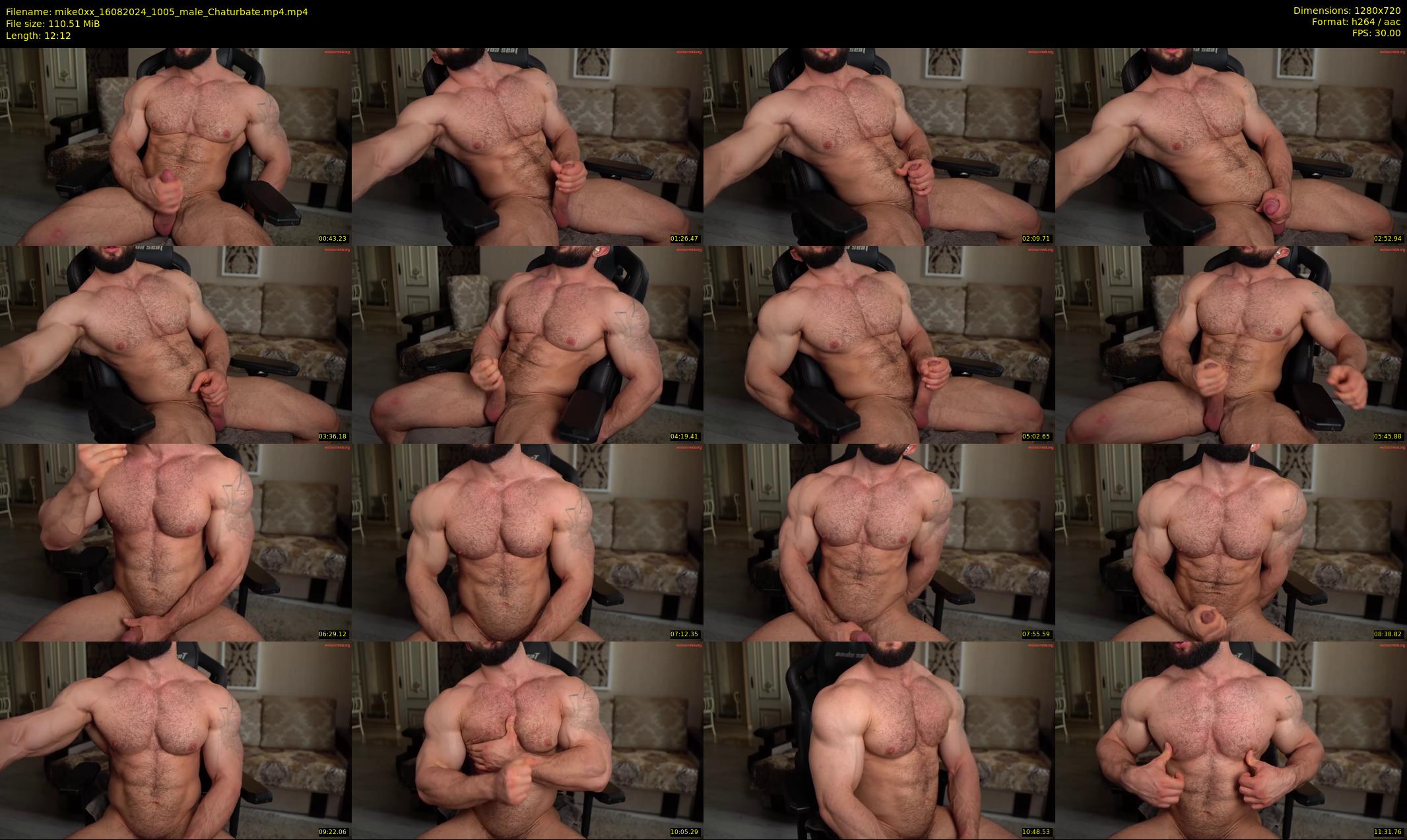 mike0xx — 13 minute Chaturbate male cam show recording, 720p, Aug 16, 2024