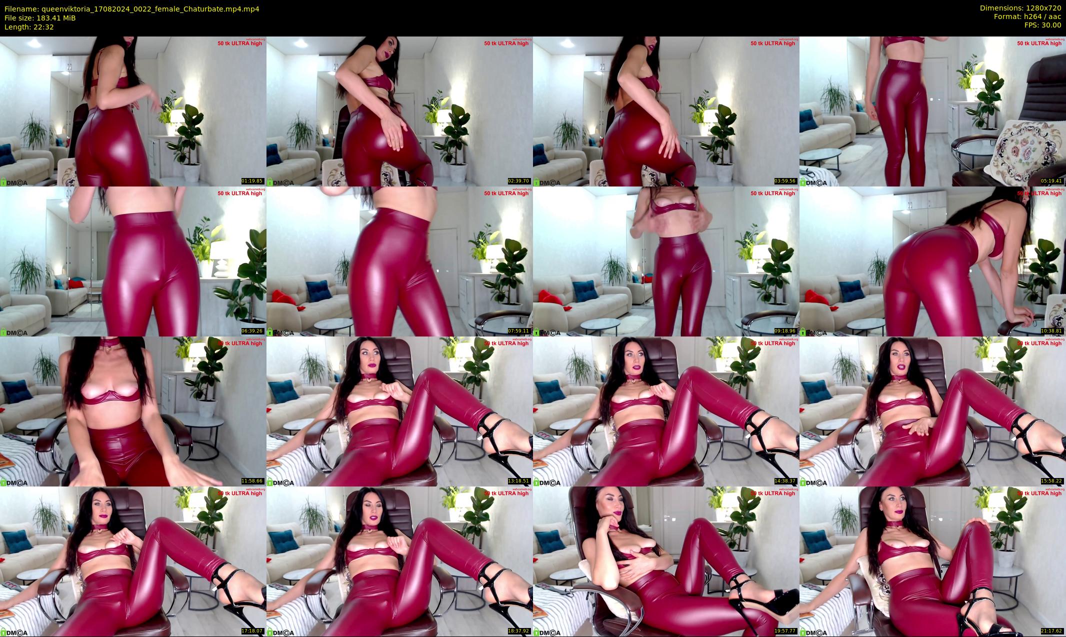 queenviktoria — 23 minute Chaturbate female cam show recording, 720p, Aug 17, 2024