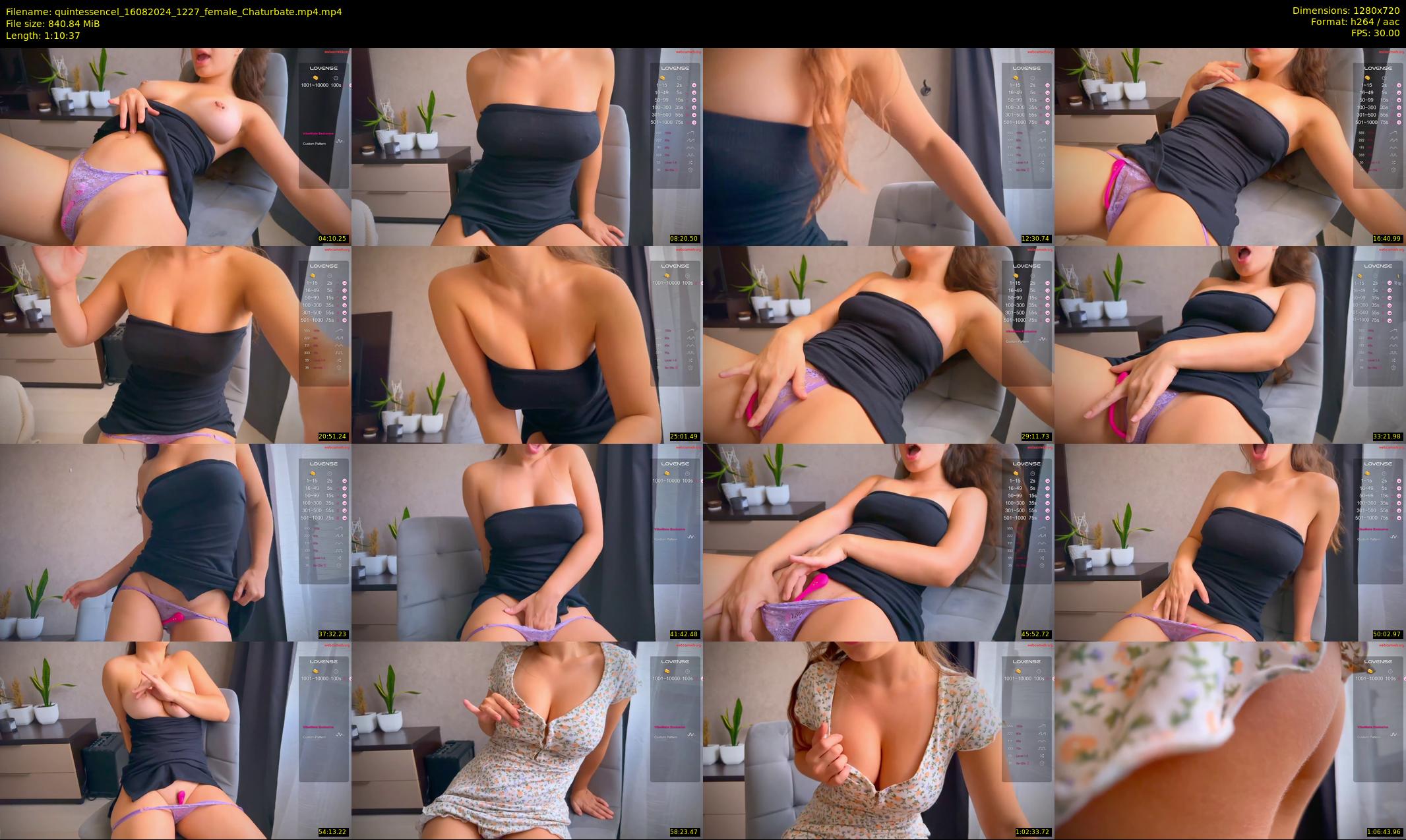 quintessencel — 71 minute Chaturbate female cam show recording, 720p, Aug 16, 2024