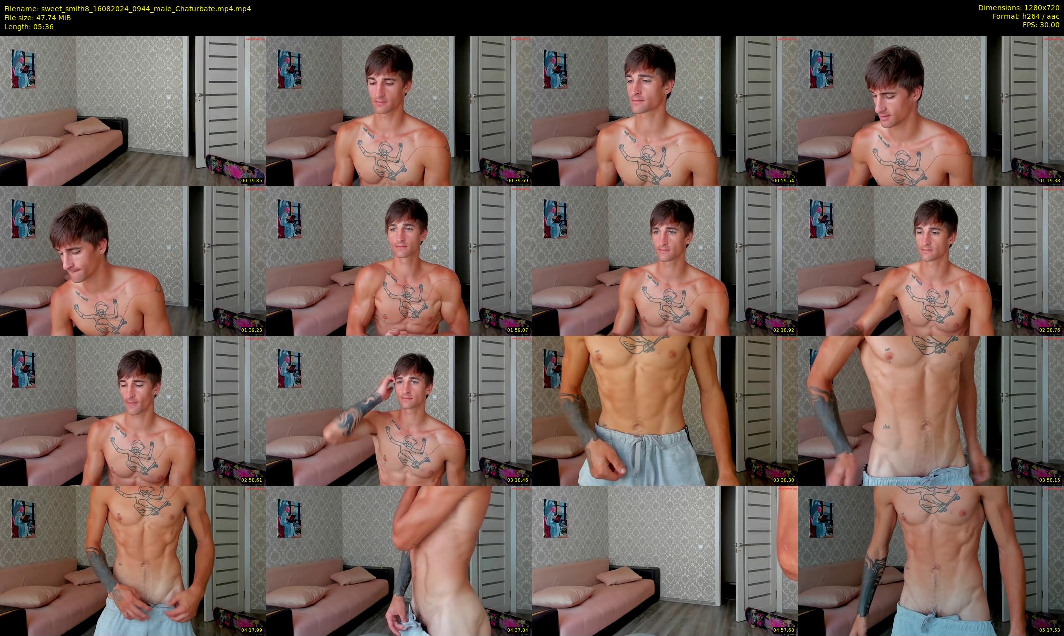 sweet_smith8 — 6 minute Chaturbate male cam show recording, 720p, Aug 16, 2024