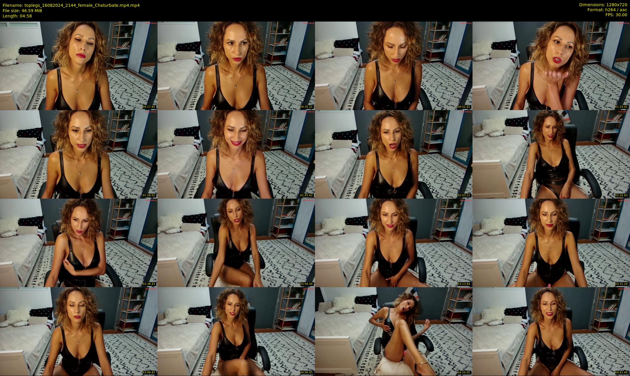 toplegs — 5 minute Chaturbate female cam show recording, 720p, Aug 16, 2024