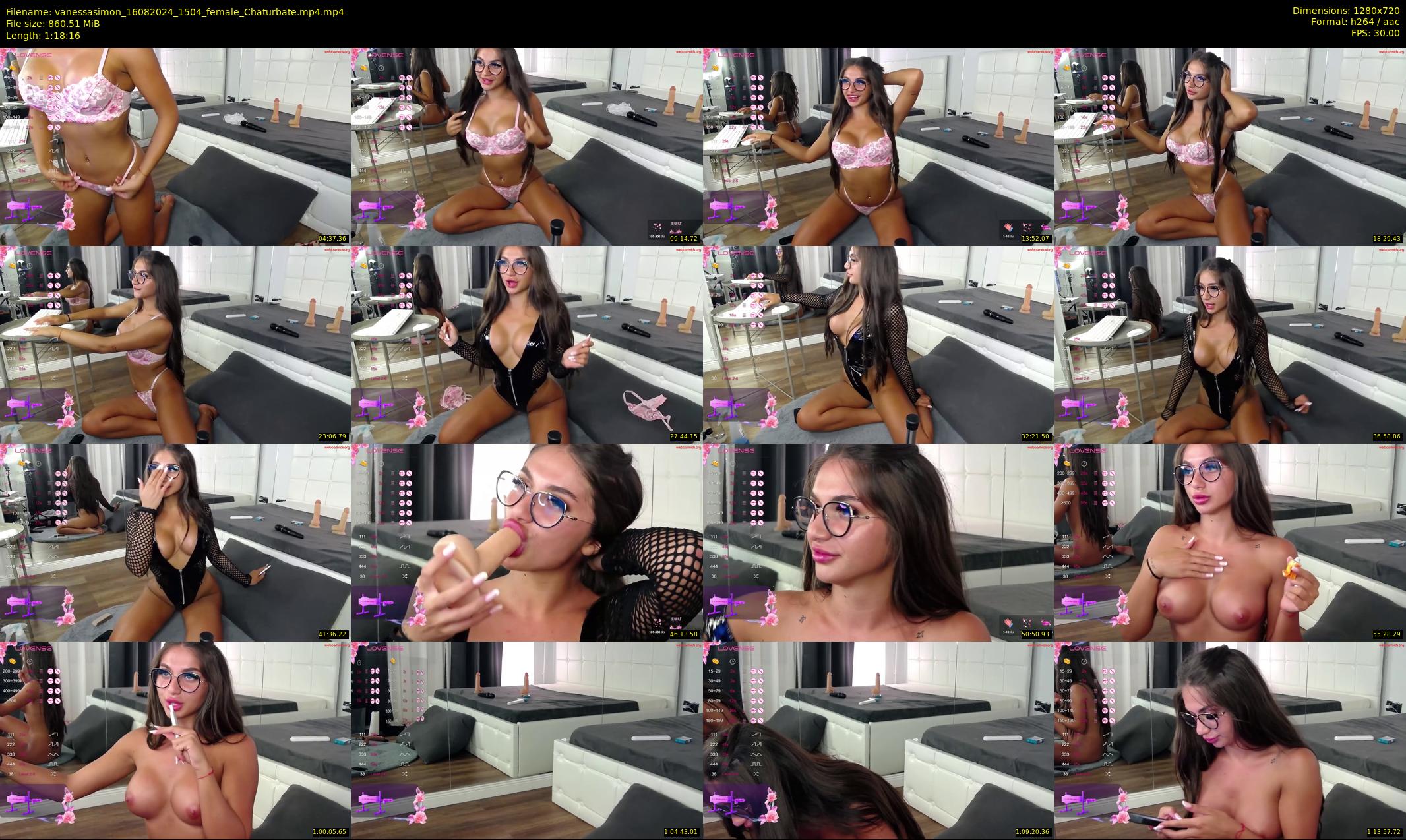 vanessasimon — 79 minute Chaturbate female cam show recording, 720p, Aug 16, 2024