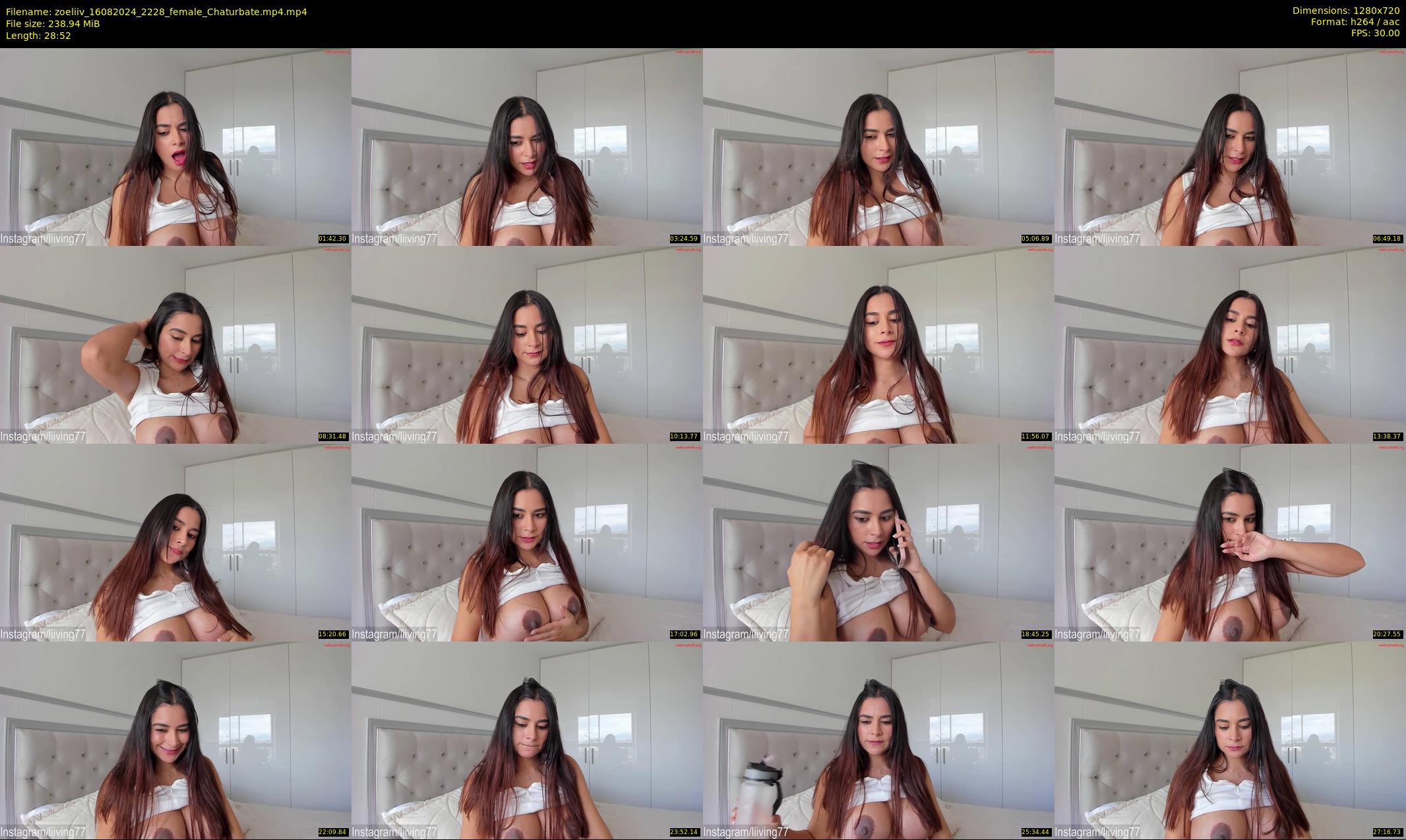 zoeliiv — 29 minute Chaturbate female cam show recording, 720p, Aug 16, 2024