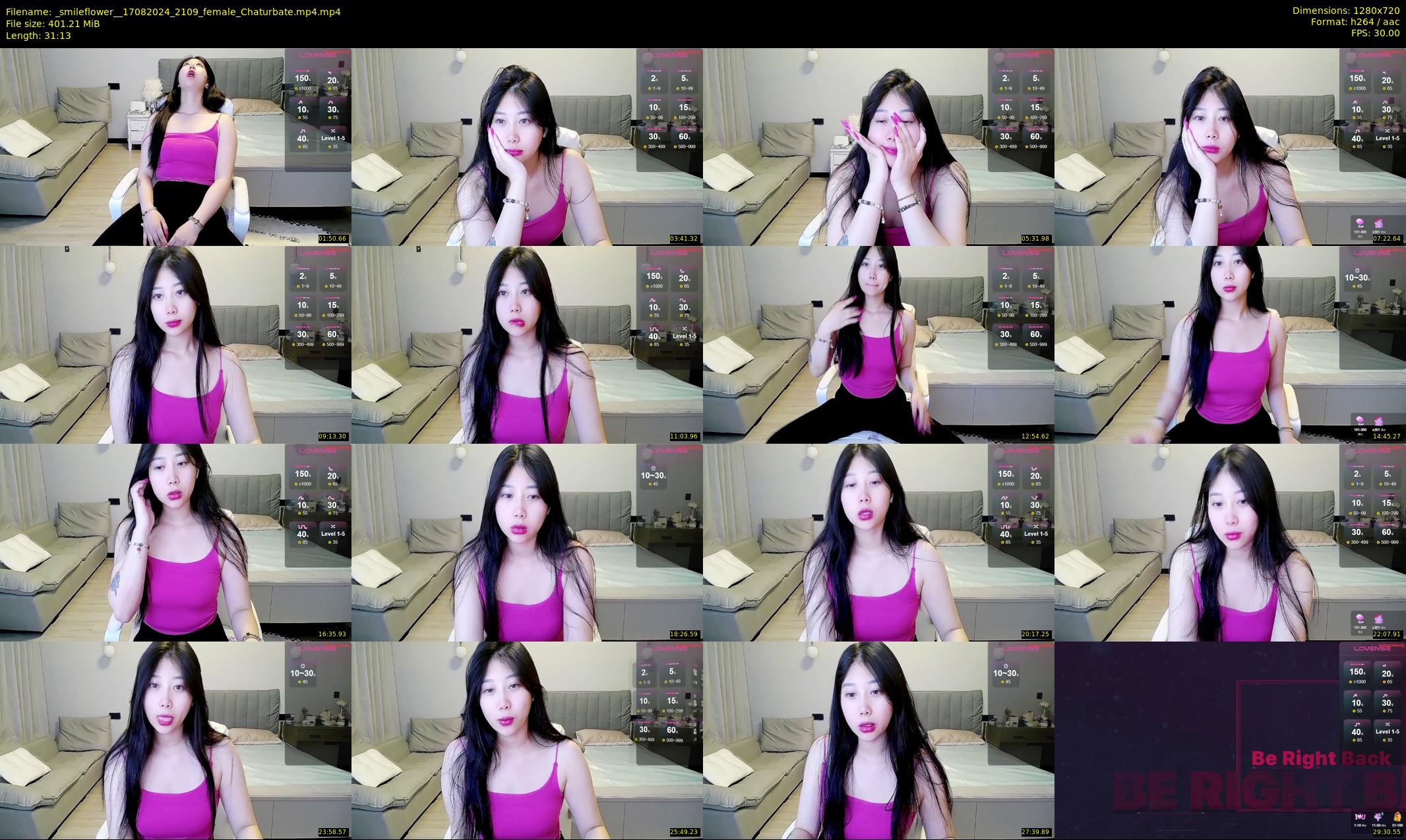 _smileflower_ — 32 minute Chaturbate female cam show recording, 720p, Aug 17, 2024