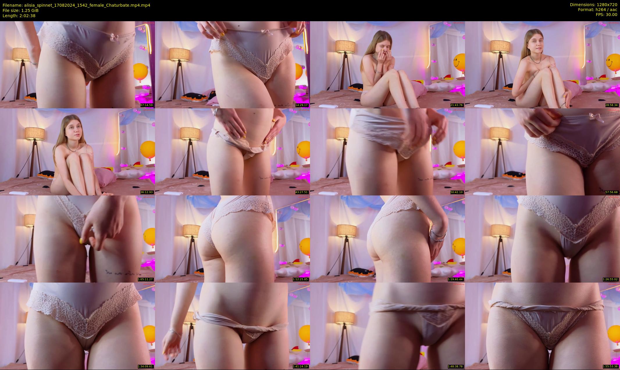 alisia_spinnet — 123 minute Chaturbate female cam show recording, 720p, Aug 17, 2024