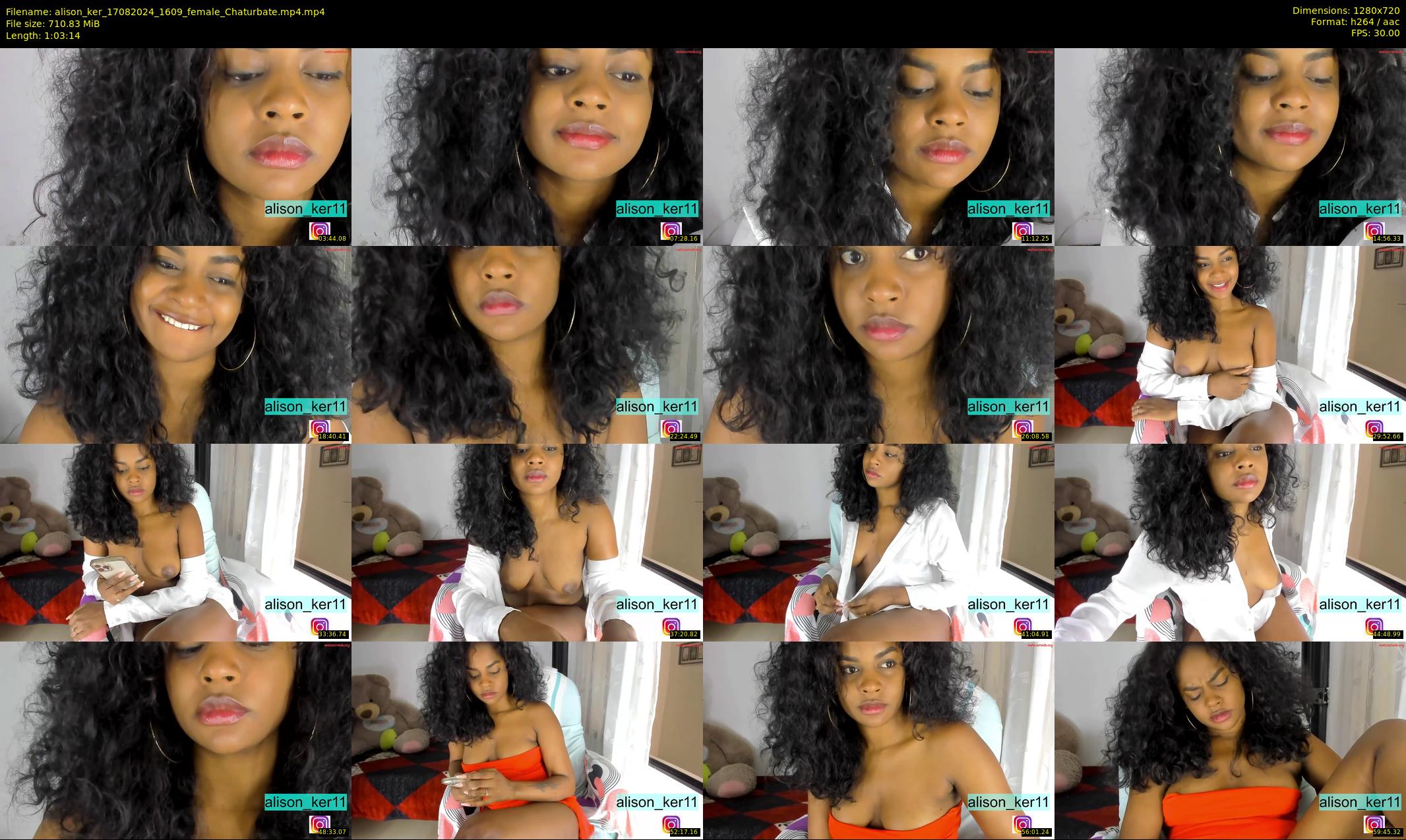 alison_ker — 64 minute Chaturbate female cam show recording, 720p, Aug 17, 2024