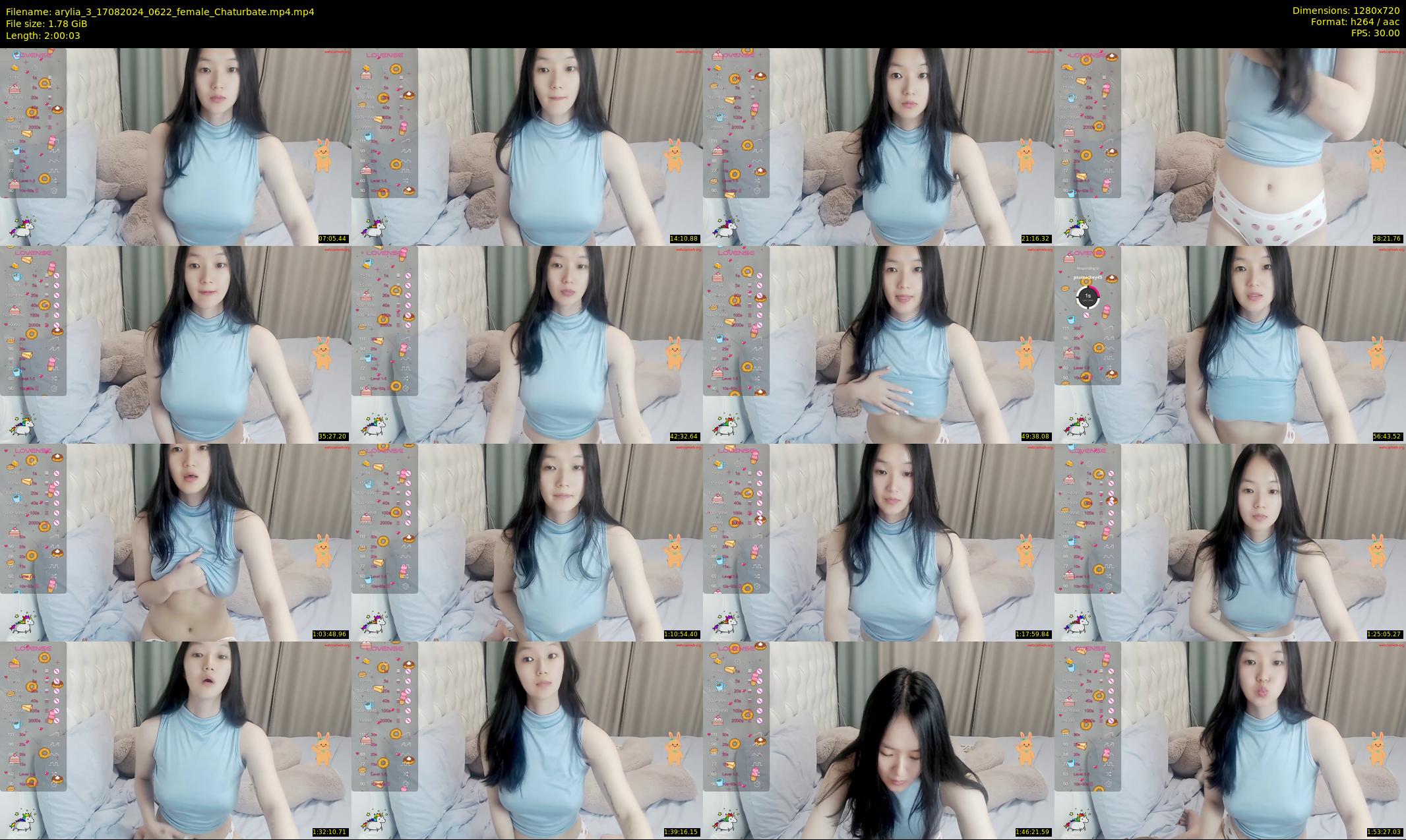 arylia_3 — 121 minute Chaturbate female cam show recording, 720p, Aug 17, 2024