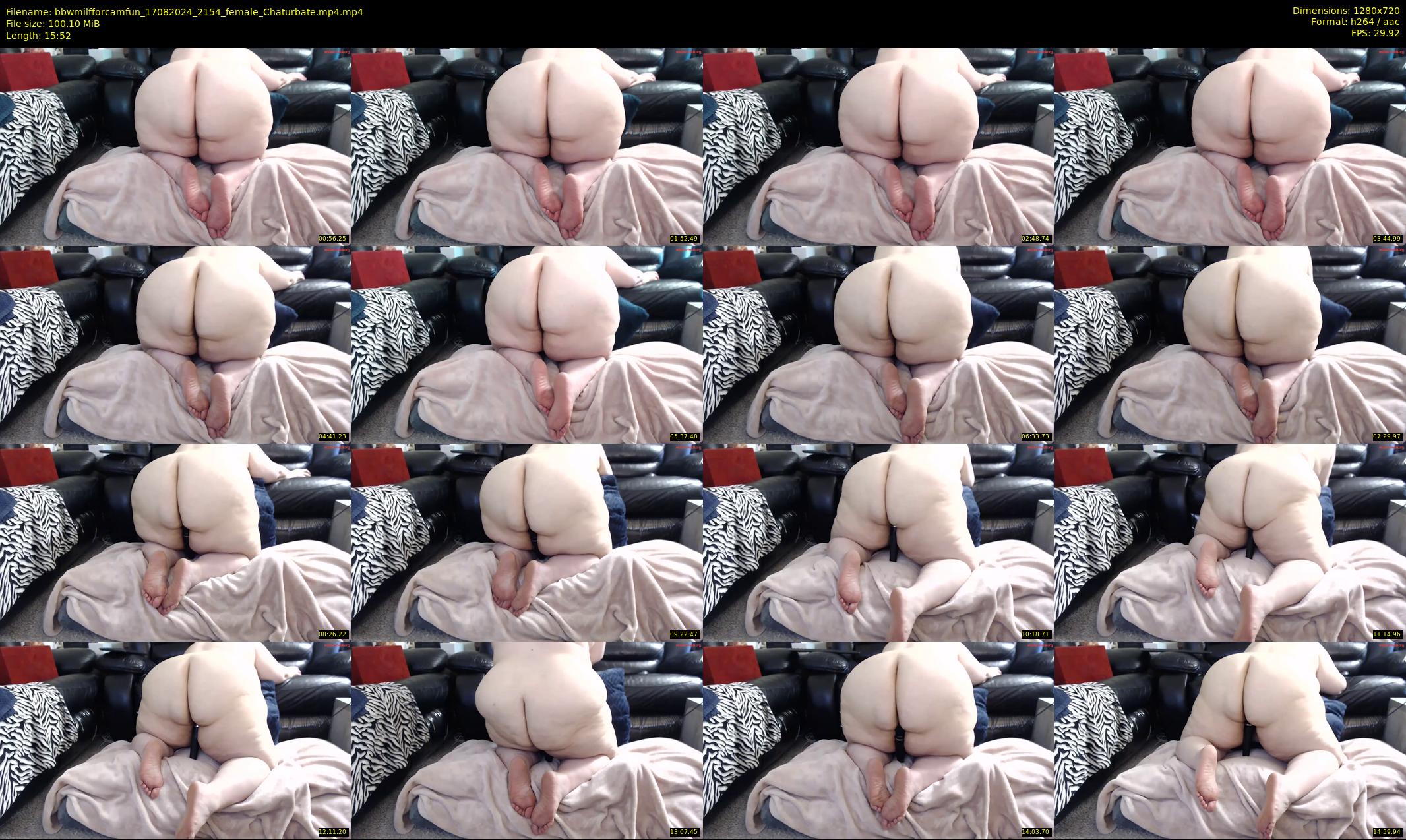 bbwmilfforcamfun — 16 minute Chaturbate female cam show recording, 720p, Aug 17, 2024