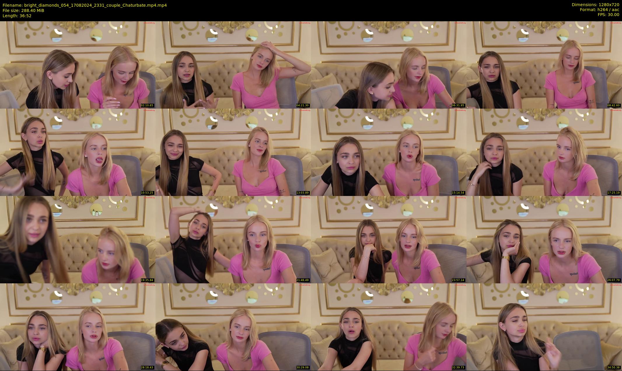 bright_diamonds_054 — 37 minute Chaturbate couple cam show recording, 720p, Aug 17, 2024