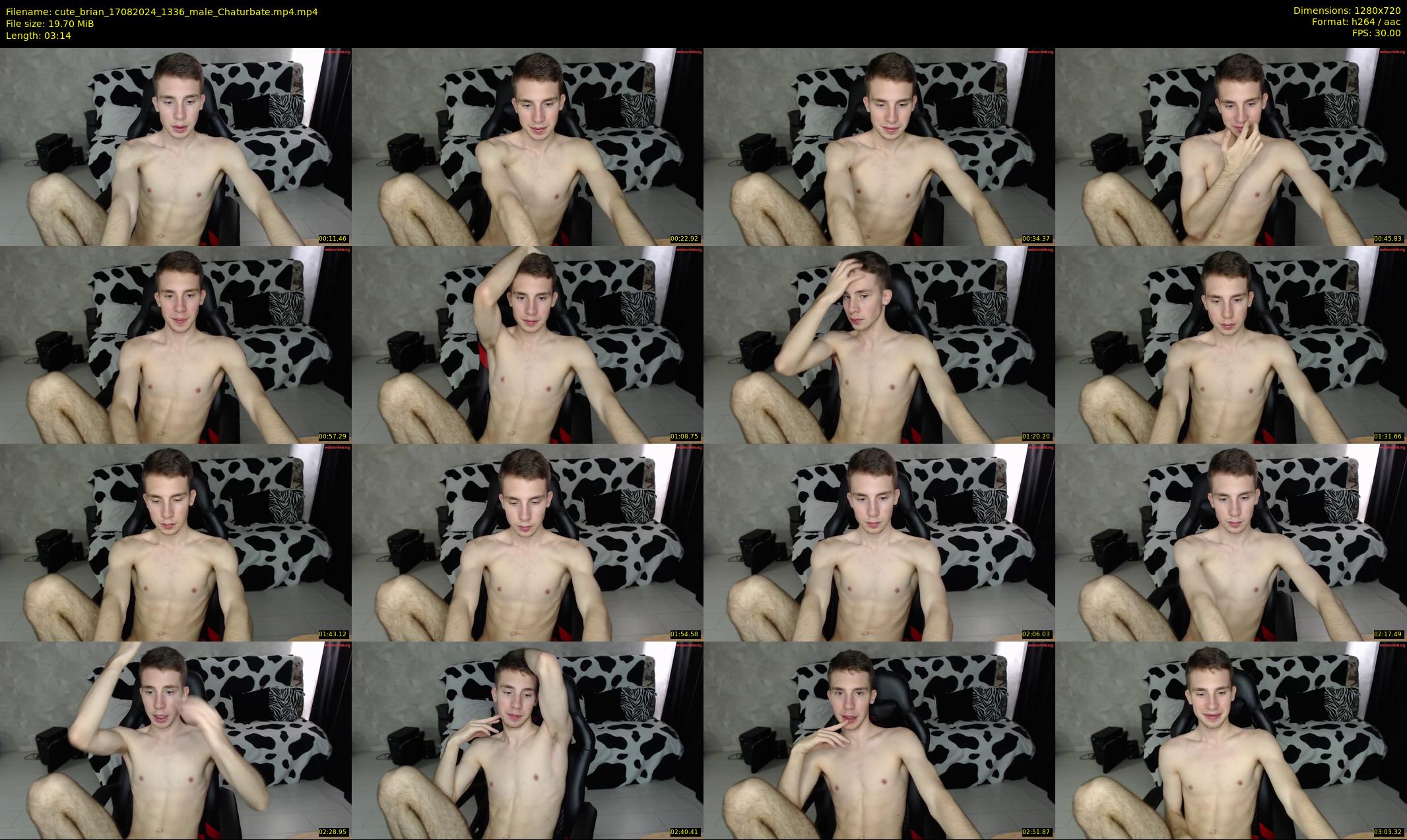 cute_brian — 4 minute Chaturbate male cam show recording, 720p, Aug 17, 2024