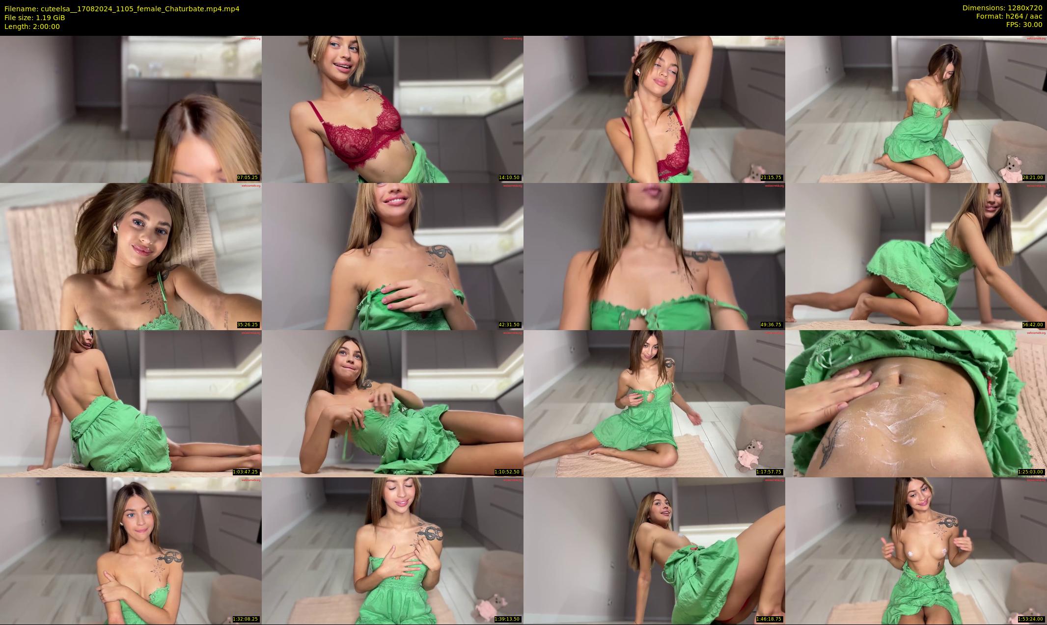 cuteelsa_ — 120 minute Chaturbate female cam show recording, 720p, Aug 17, 2024