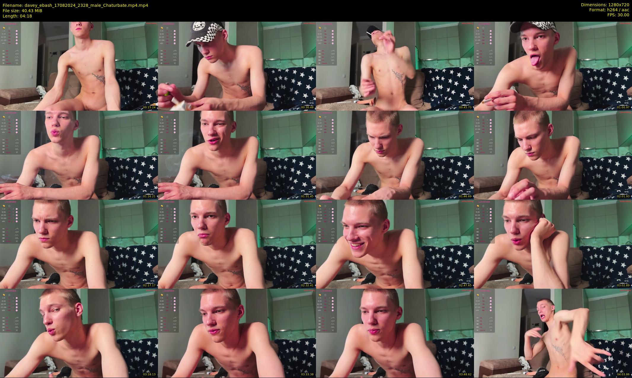 davey_ebash — 5 minute Chaturbate male cam show recording, 720p, Aug 17, 2024