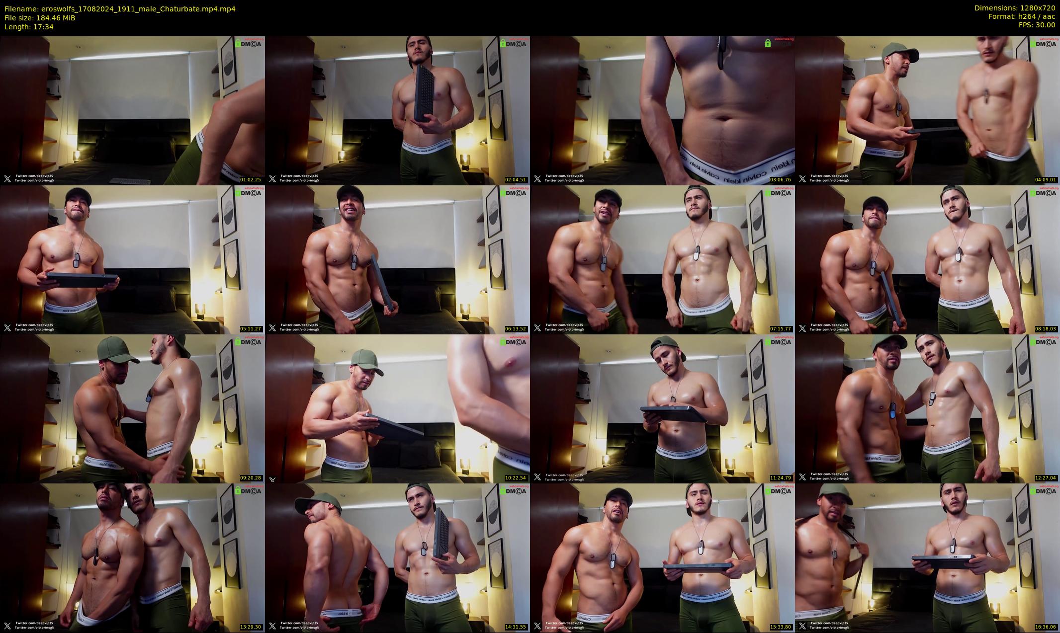 eroswolfs — 18 minute Chaturbate male cam show recording, 720p, Aug 17, 2024