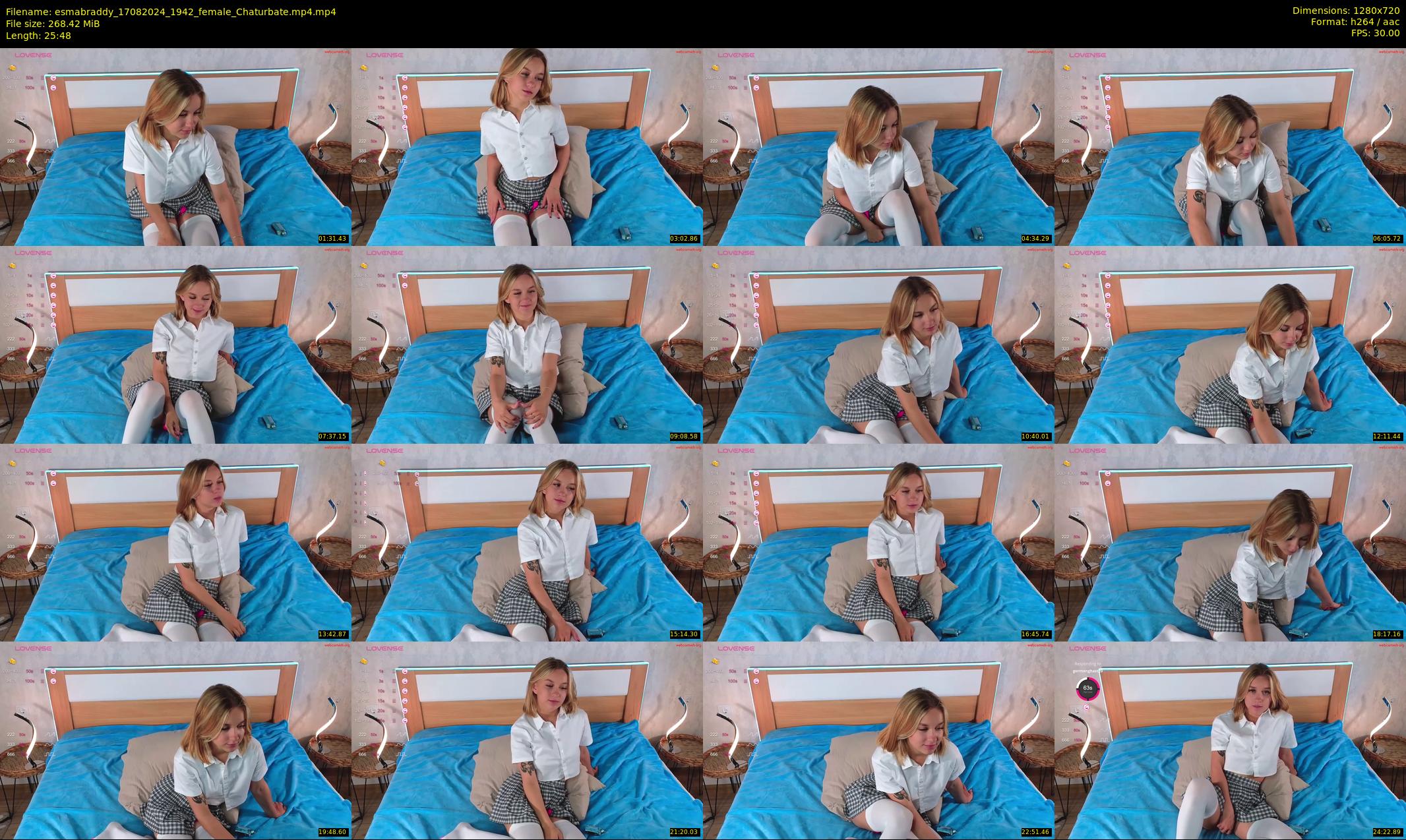 esmabraddy — 26 minute Chaturbate female cam show recording, 720p, Aug 17, 2024
