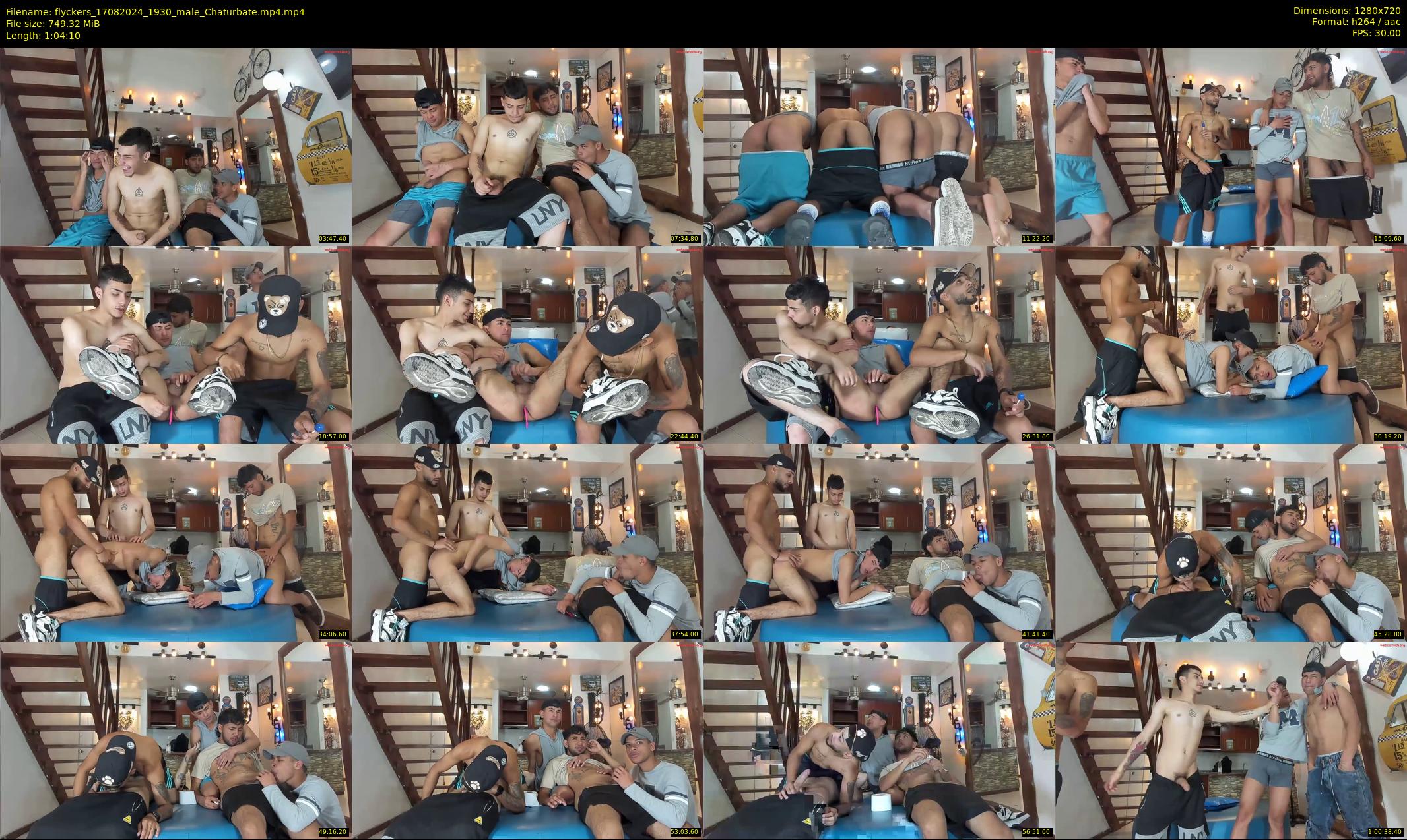 flyckers — 65 minute Chaturbate male cam show recording, 720p, Aug 17, 2024