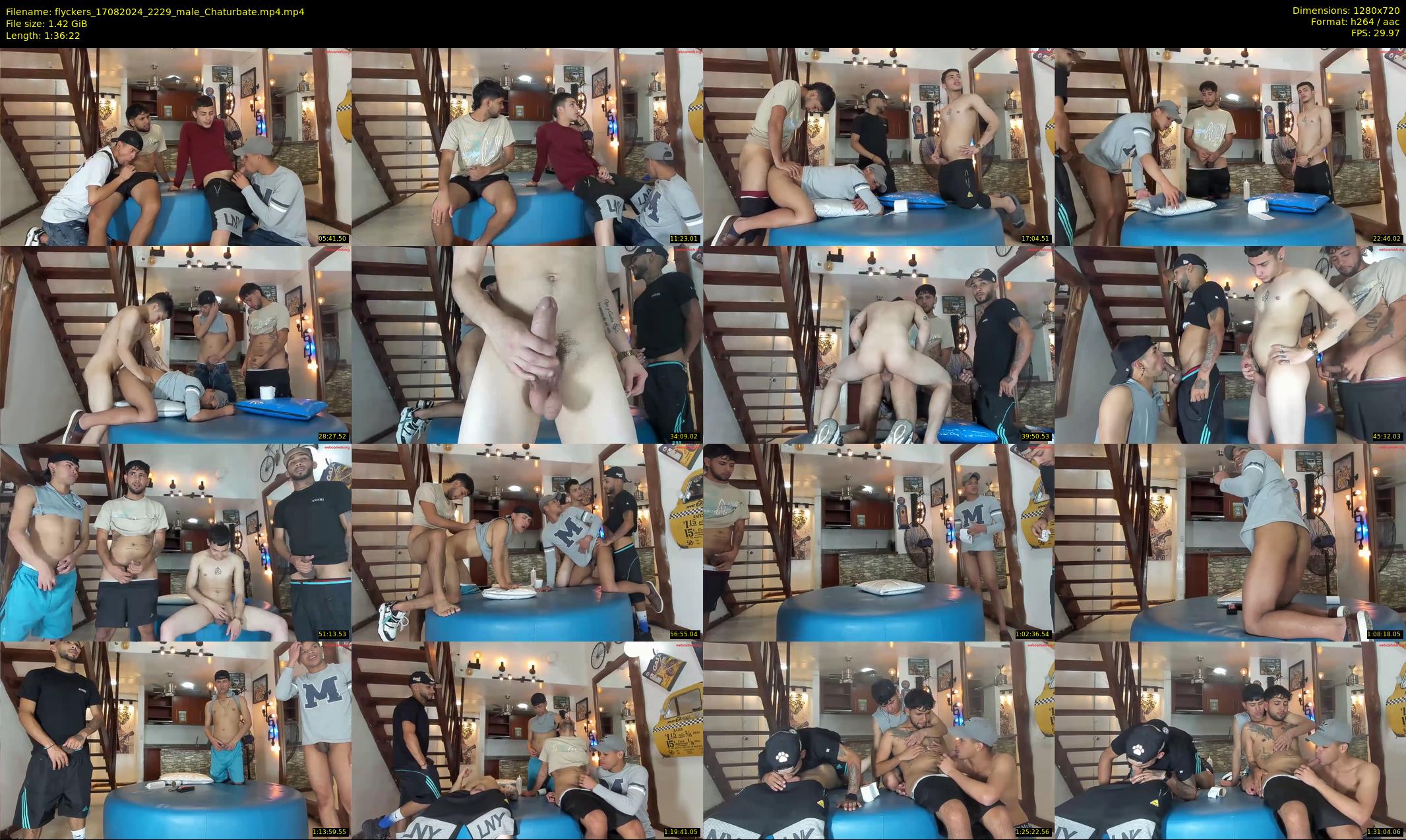 flyckers — 97 minute Chaturbate male cam show recording, 720p, Aug 17, 2024