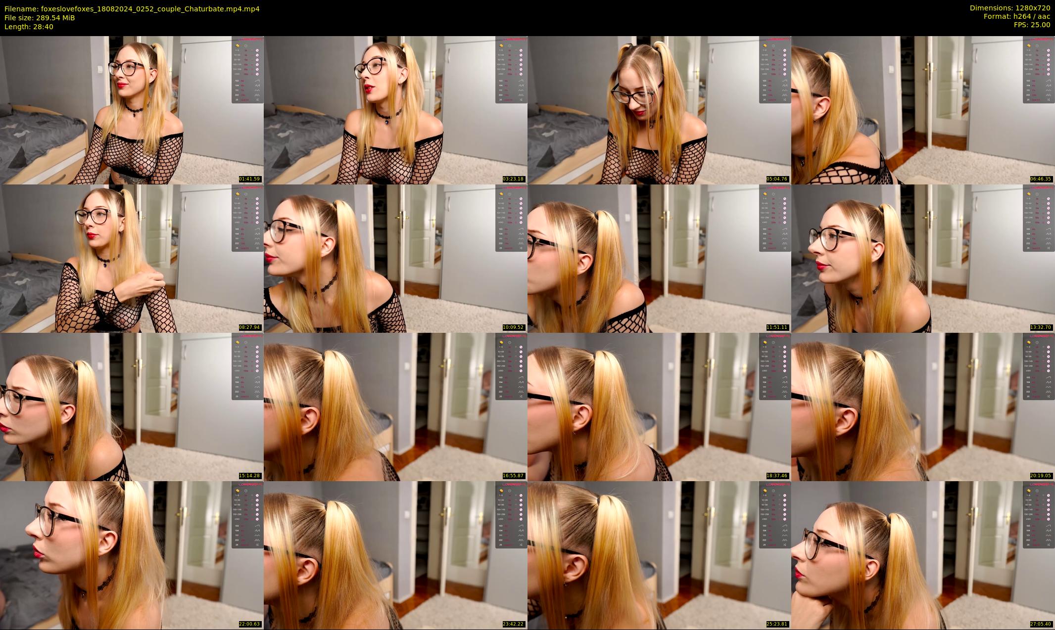 foxeslovefoxes — 29 minute Chaturbate couple cam show recording, 720p, Aug 18, 2024