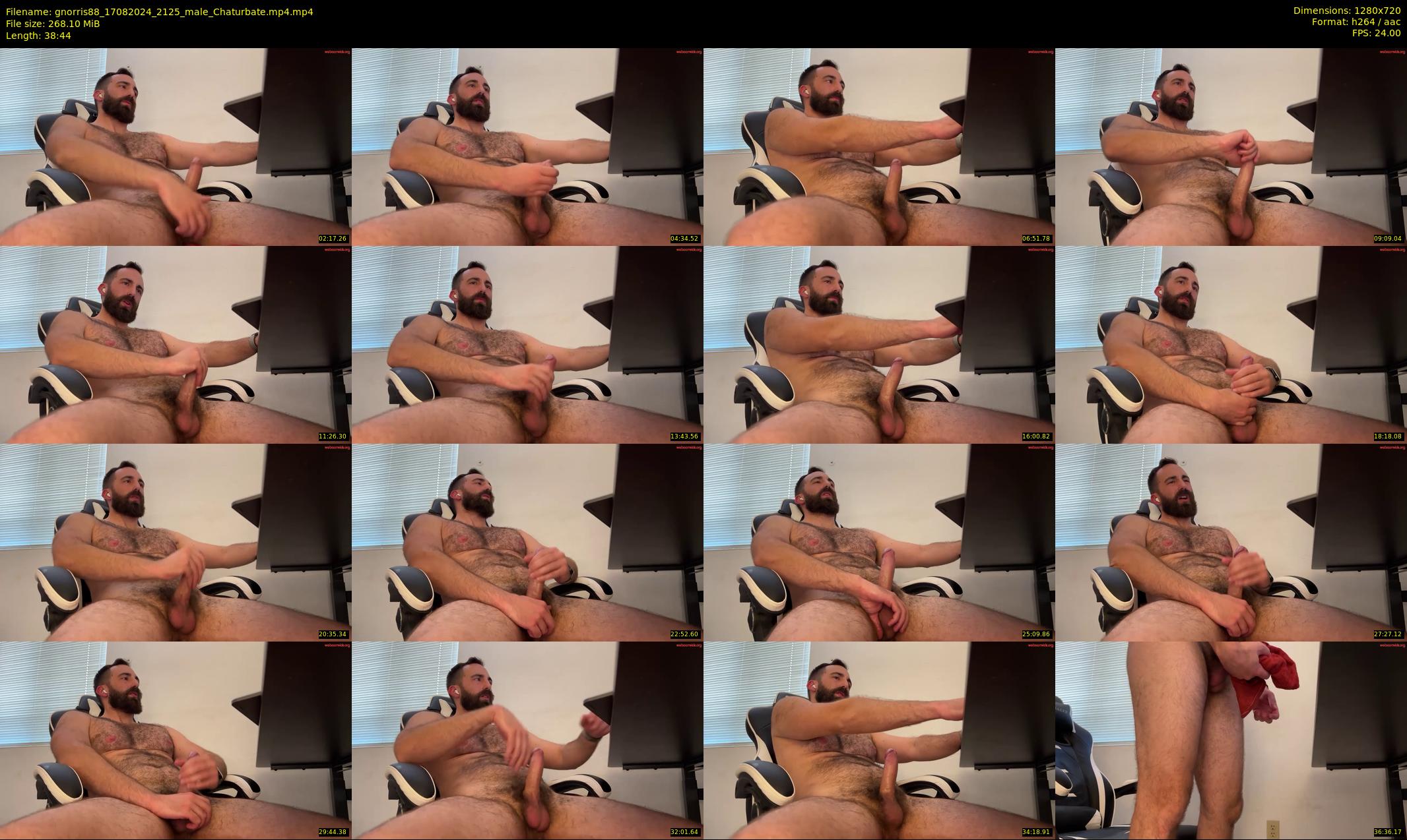 gnorris88 — 39 minute Chaturbate male cam show recording, 720p, Aug 17, 2024