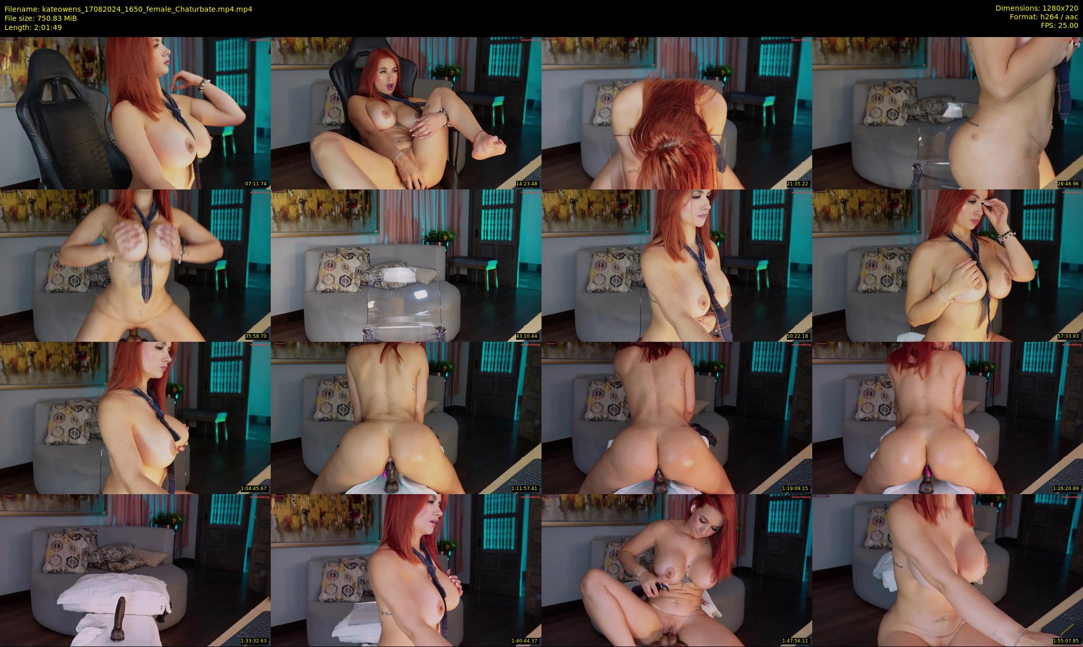 kateowens — 122 minute Chaturbate female cam show recording, 720p, Aug 17, 2024