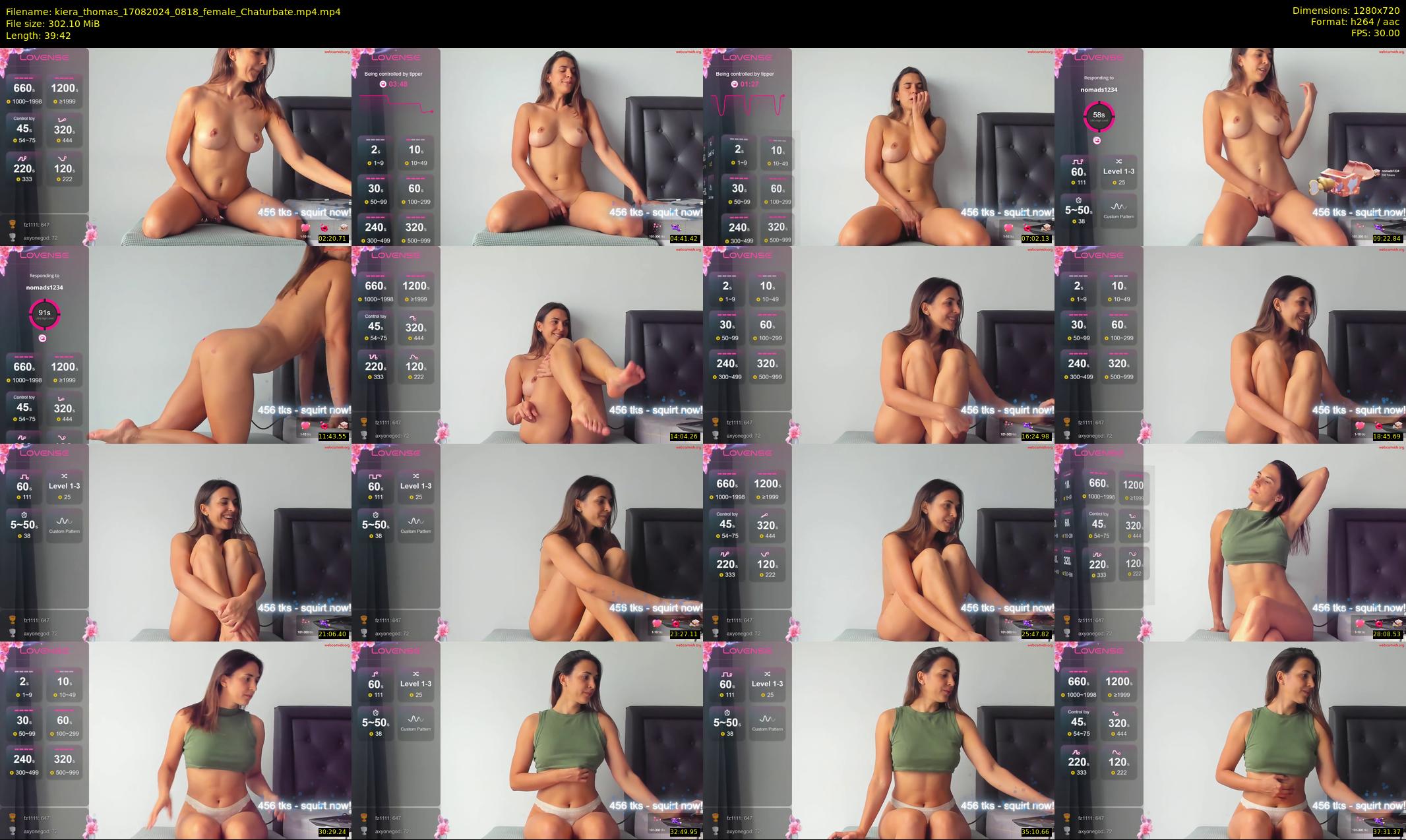 kiera_thomas — 40 minute Chaturbate couple cam show recording, 720p, Aug 17, 2024