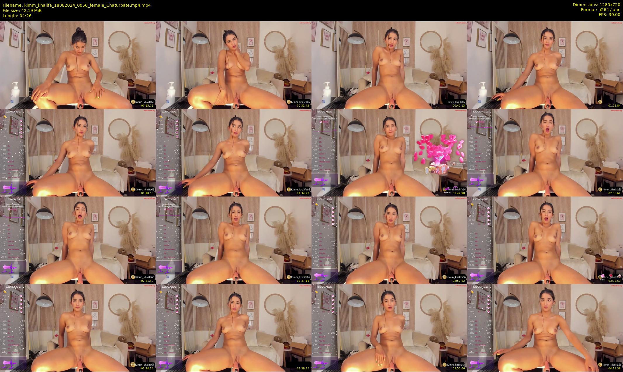 kimm_khalifa — 5 minute Chaturbate female cam show recording, 720p, Aug 18, 2024