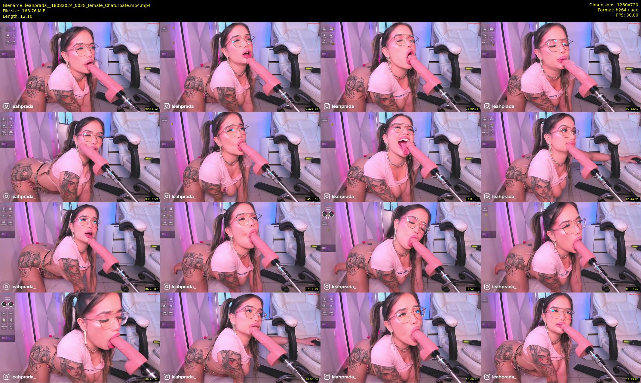 leahprada_ — 13 minute Chaturbate female cam show recording, 720p, Aug 18, 2024