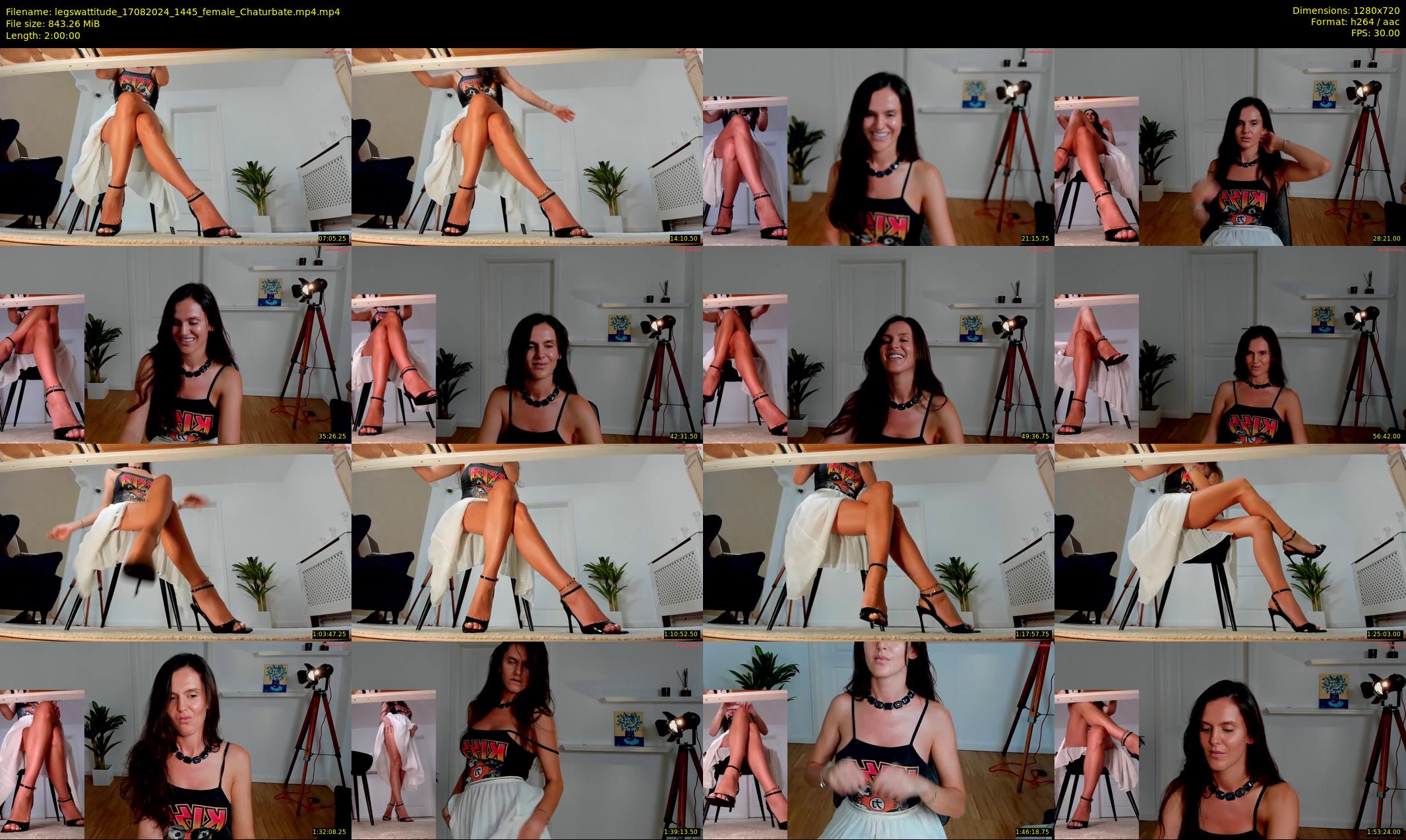 legswattitude — 120 minute Chaturbate female cam show recording, 720p, Aug 17, 2024