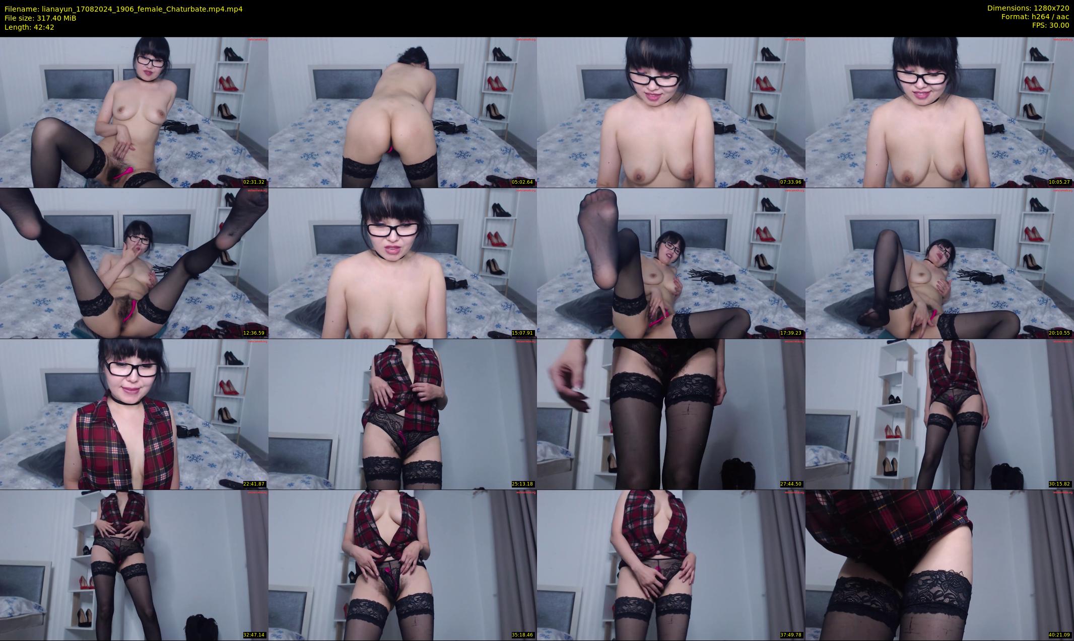lianayun — 43 minute Chaturbate female cam show recording, 720p, Aug 17, 2024