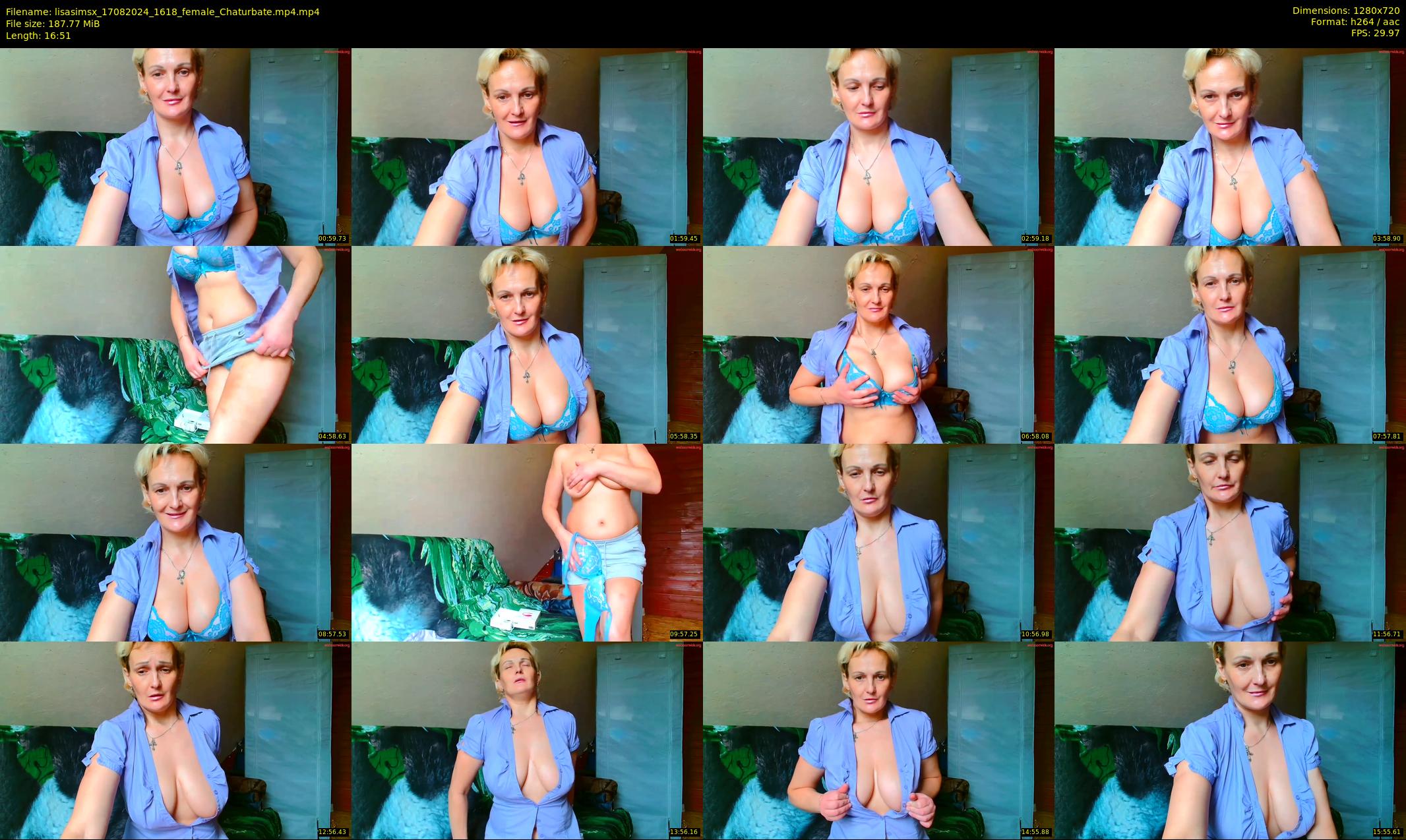 lisasimsx — 17 minute Chaturbate female cam show recording, 720p, Aug 17, 2024