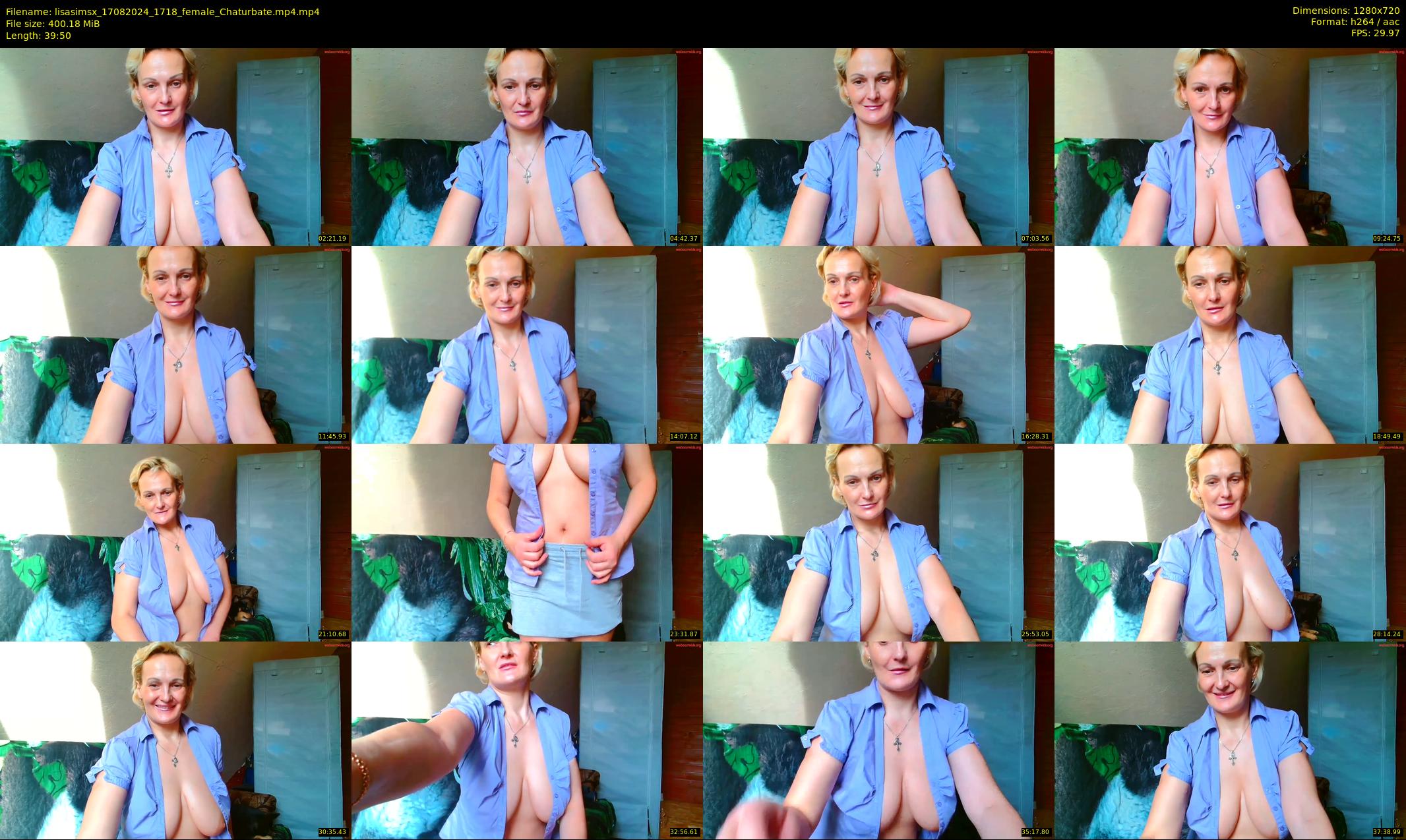 lisasimsx — 40 minute Chaturbate female cam show recording, 720p, Aug 17, 2024