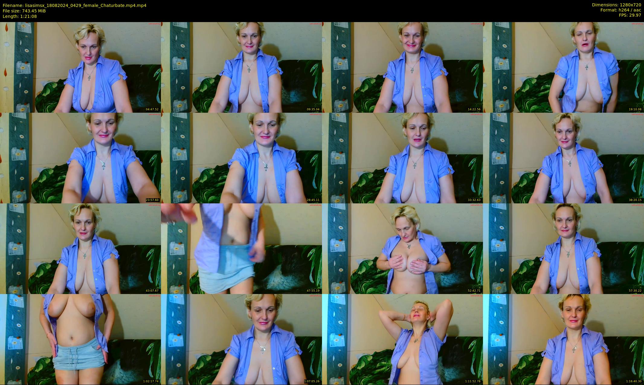 lisasimsx — 82 minute Chaturbate female cam show recording, 720p, Aug 18, 2024