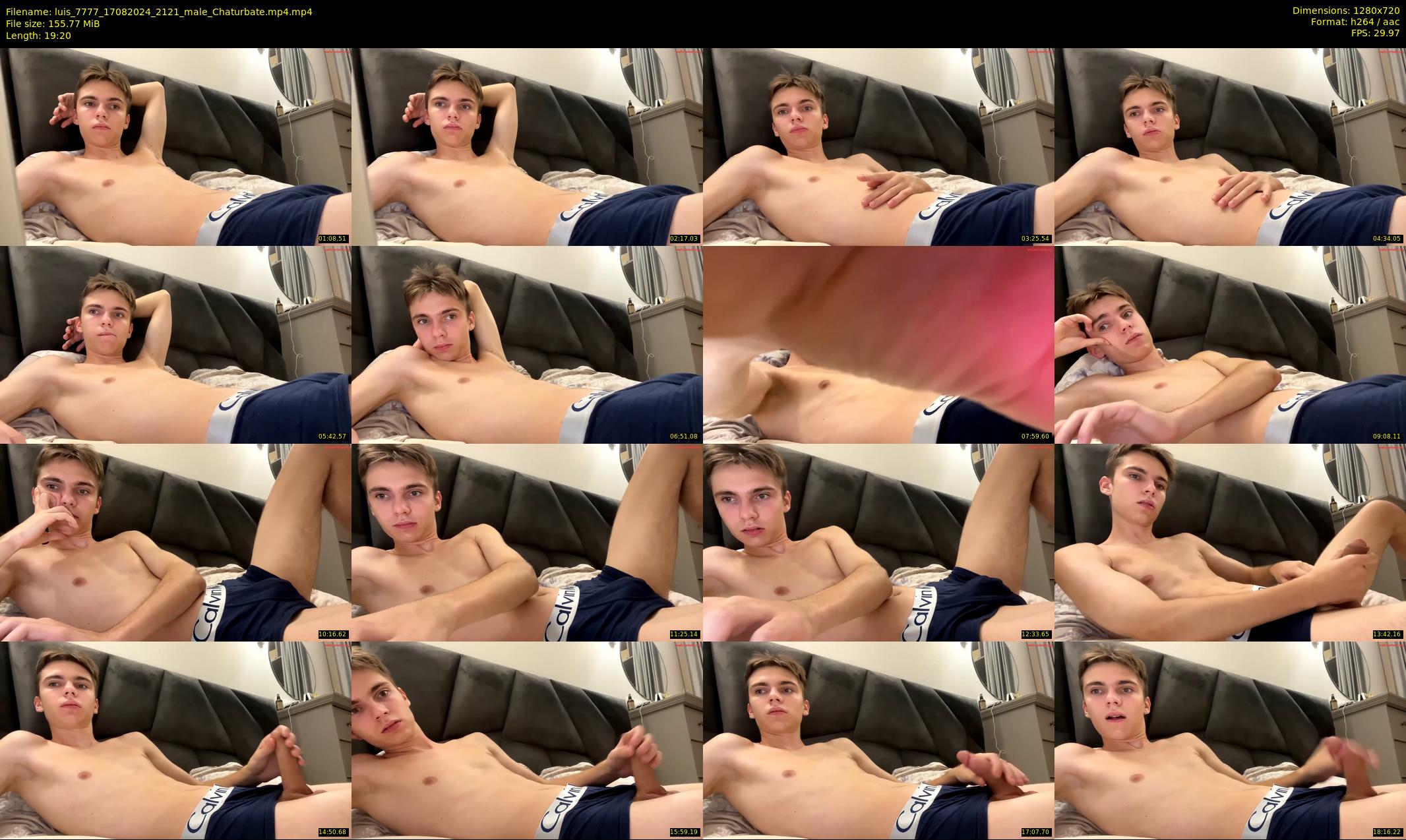 luis_7777 — 20 minute Chaturbate male cam show recording, 720p, Aug 17, 2024