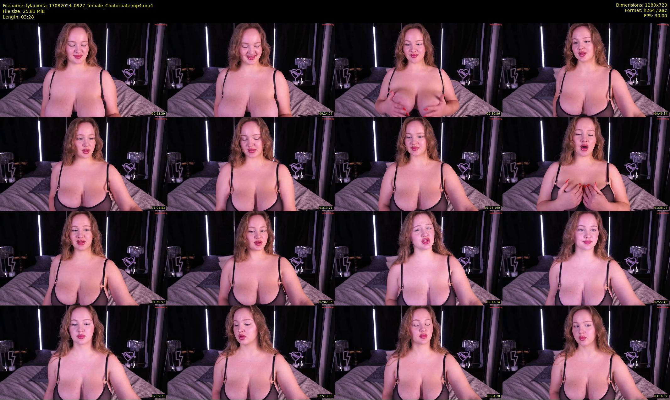 lylanimfa — 4 minute Chaturbate female cam show recording, 720p, Aug 17, 2024