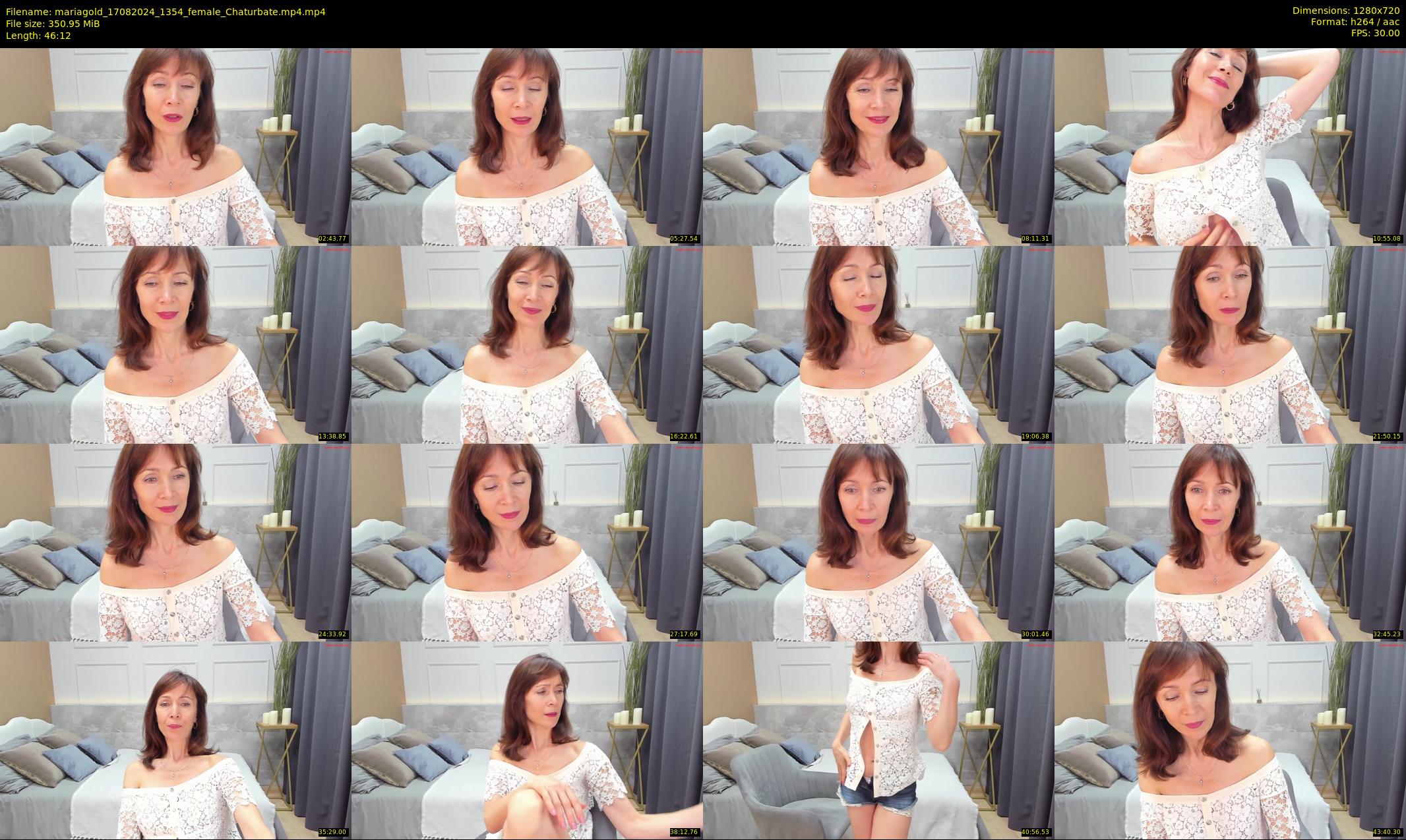 mariagold — 47 minute Chaturbate female cam show recording, 720p, Aug 17, 2024