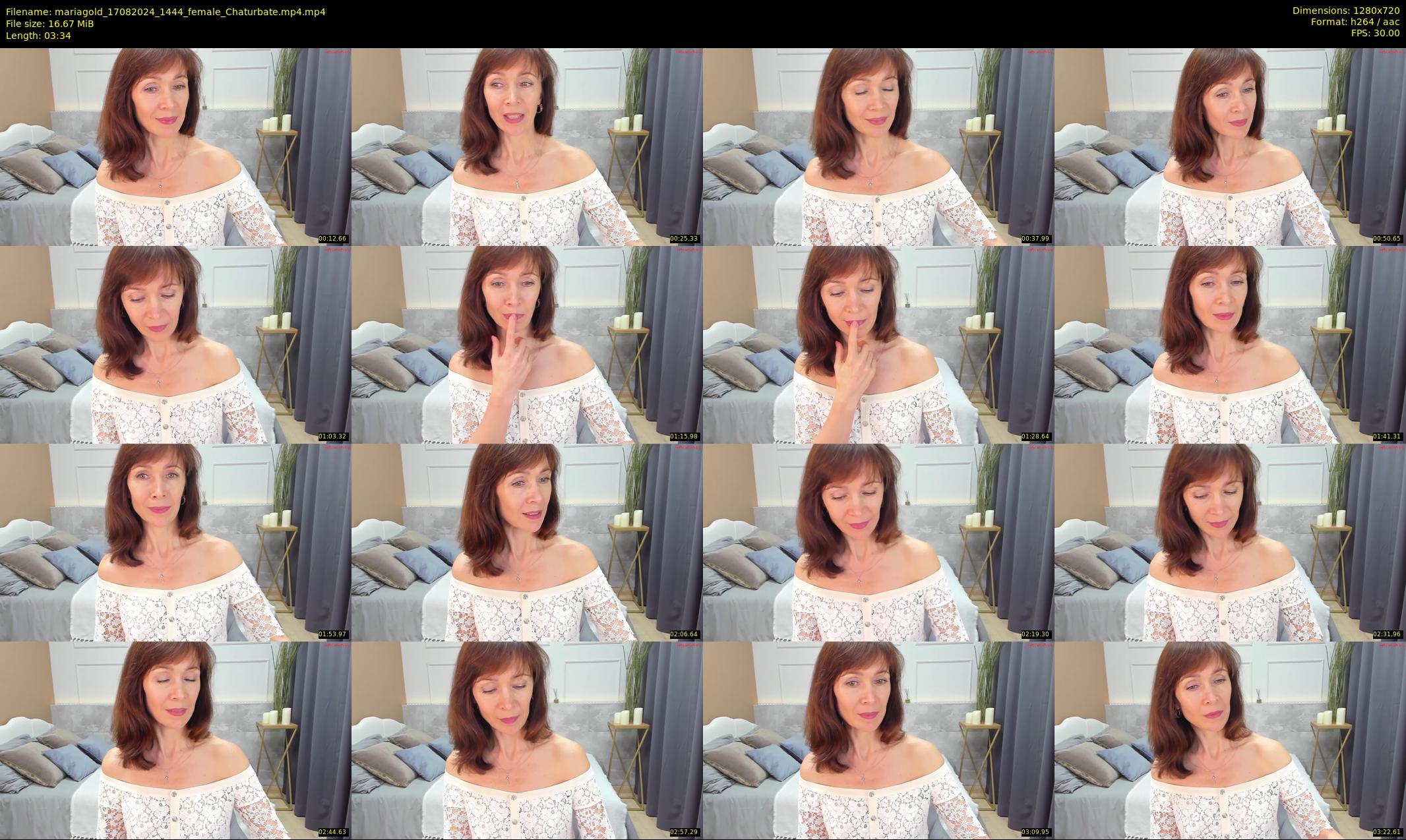 mariagold — 4 minute Chaturbate female cam show recording, 720p, Aug 17, 2024