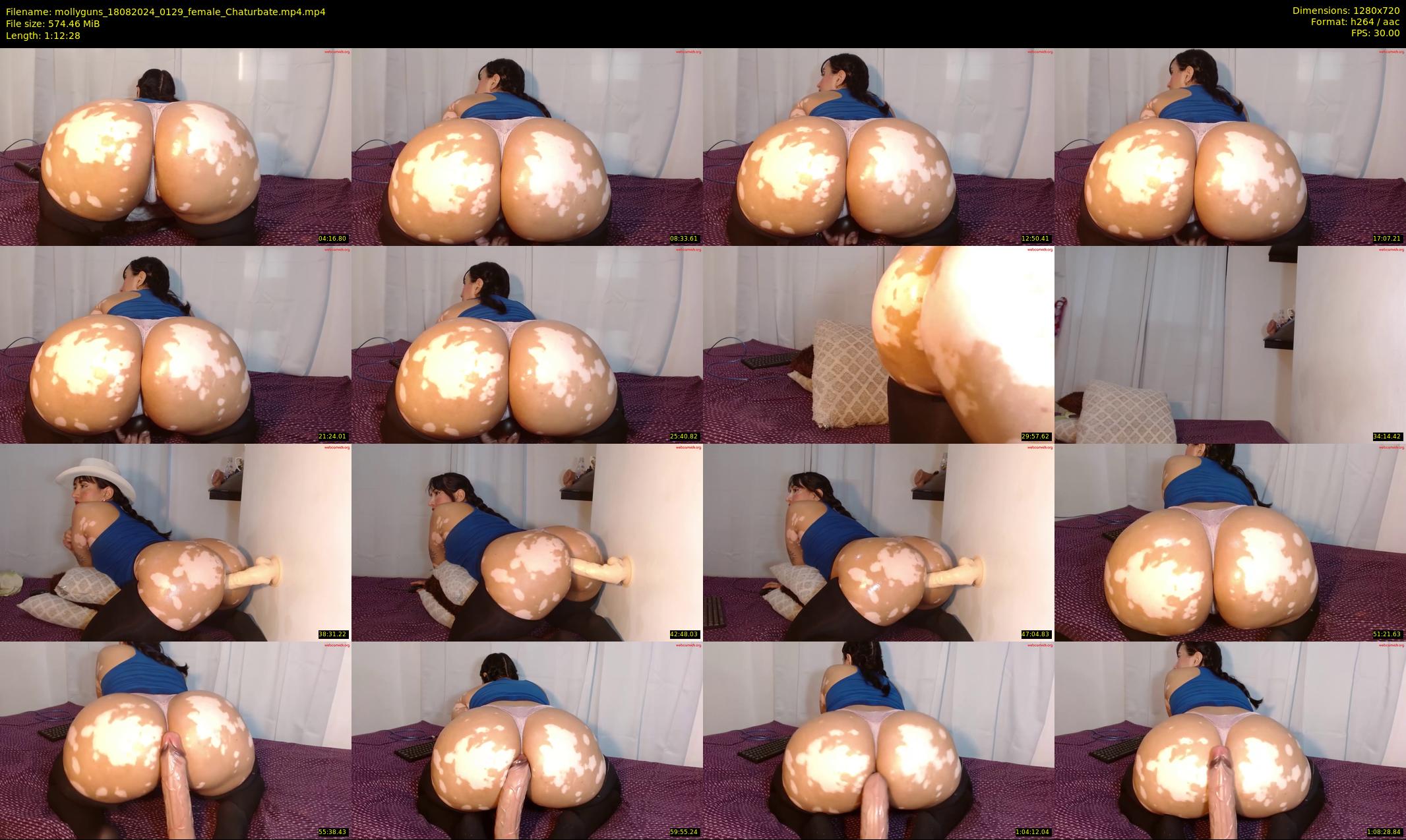 mollyguns — 73 minute Chaturbate female cam show recording, 720p, Aug 18, 2024