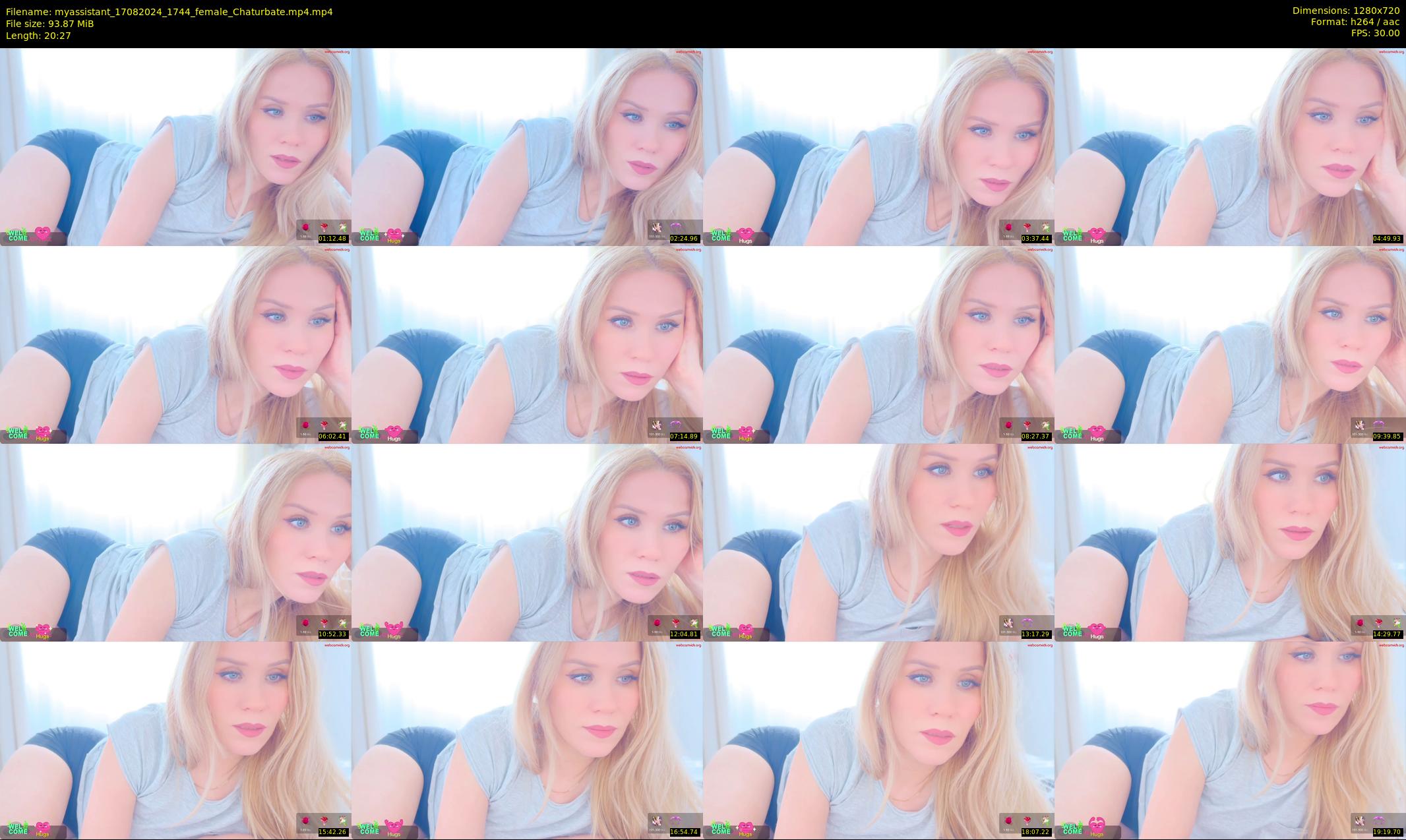 myassistant — 21 minute Chaturbate female cam show recording, 720p, Aug 17, 2024
