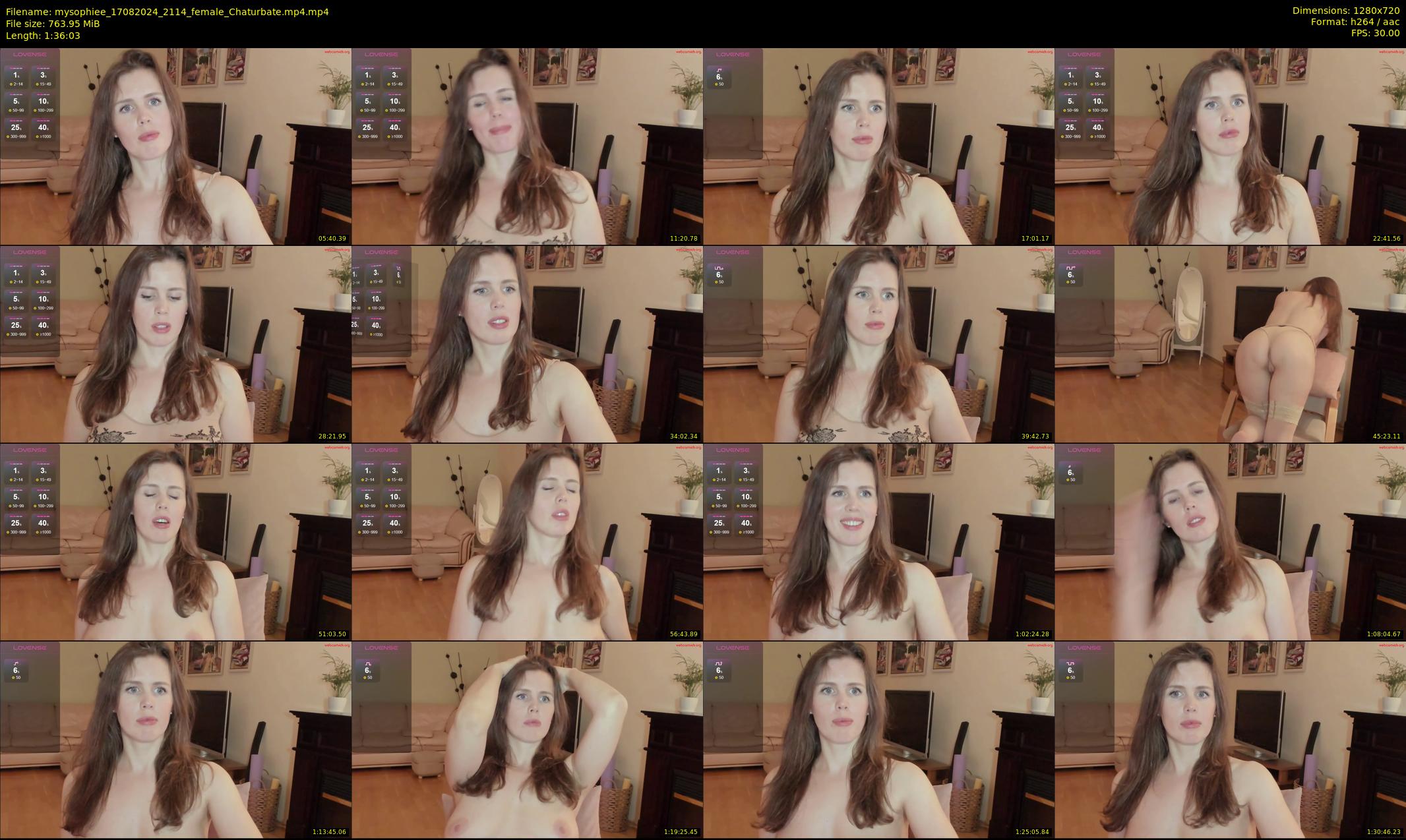 mysophiee — 97 minute Chaturbate female cam show recording, 720p, Aug 17, 2024