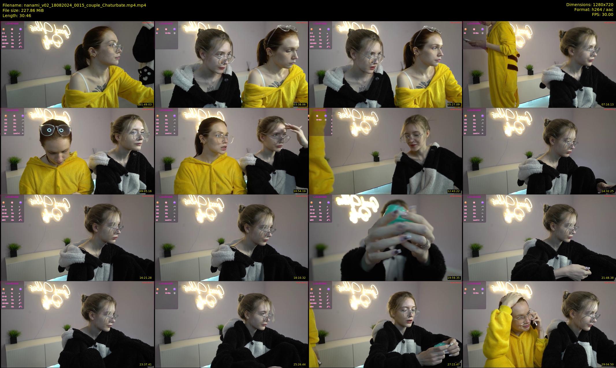 nanami_v02 — 31 minute Chaturbate couple cam show recording, 720p, Aug 18, 2024