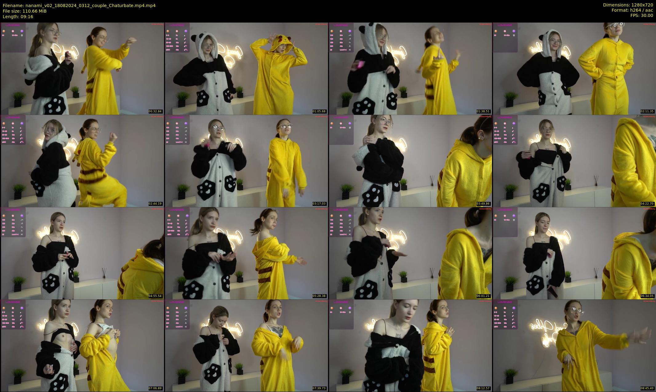 nanami_v02 — 10 minute Chaturbate couple cam show recording, 720p, Aug 18, 2024
