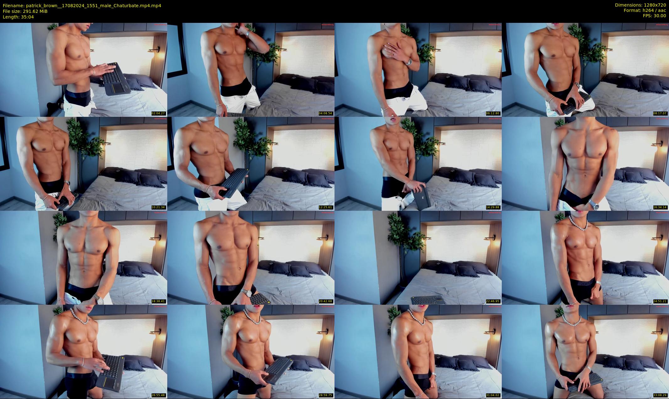 patrick_brown_ — 36 minute Chaturbate male cam show recording, 720p, Aug 17, 2024