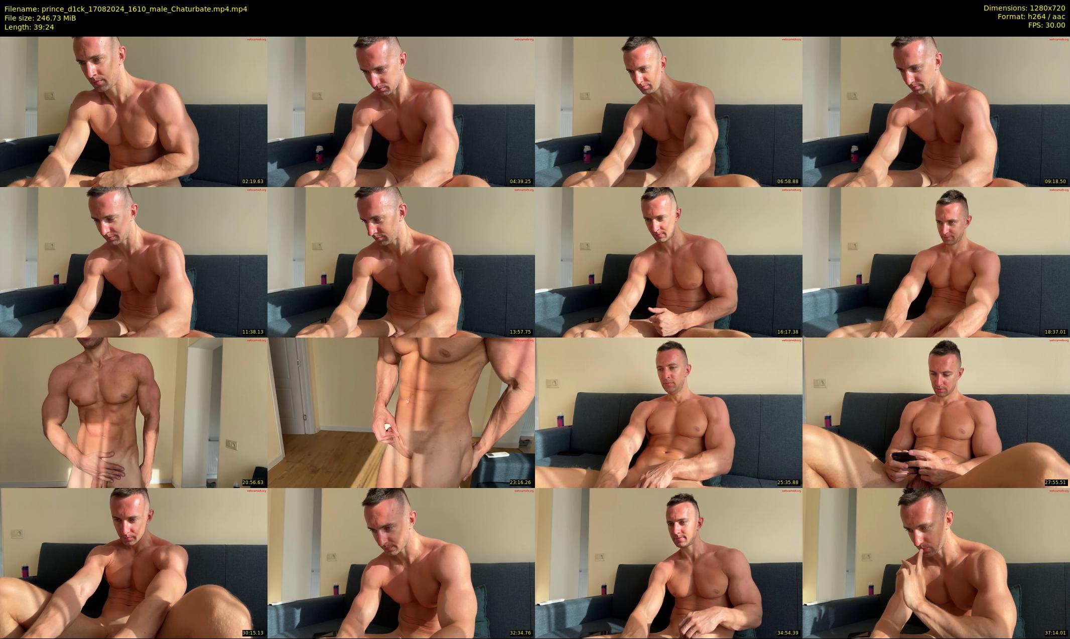 prince_d1ck — 40 minute Chaturbate male cam show recording, 720p, Aug 17, 2024
