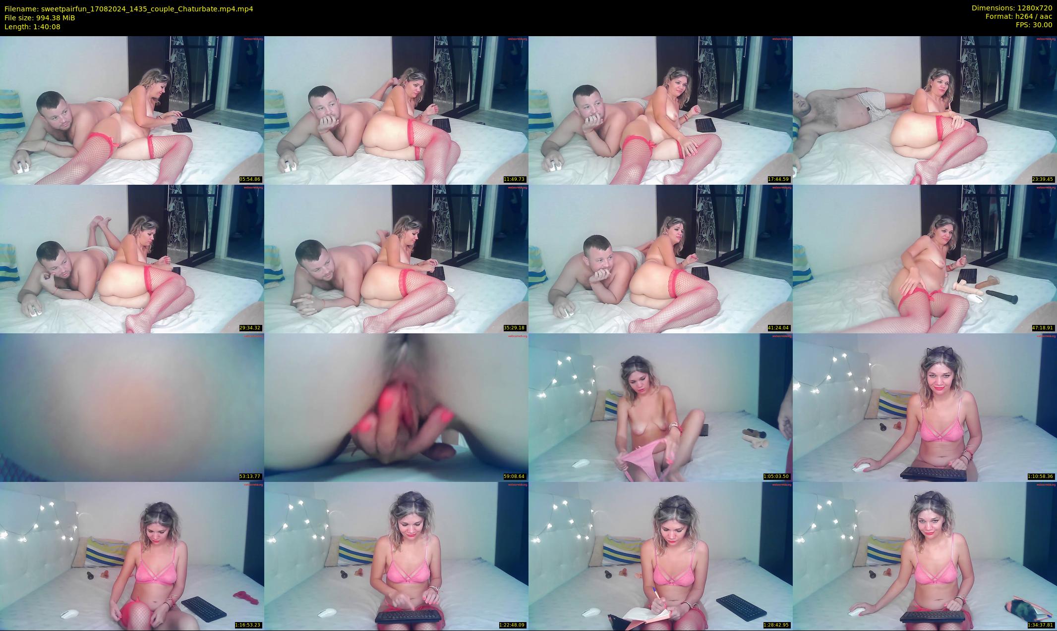 sweetpairfun — 101 minute Chaturbate couple cam show recording, 720p, Aug 17, 2024