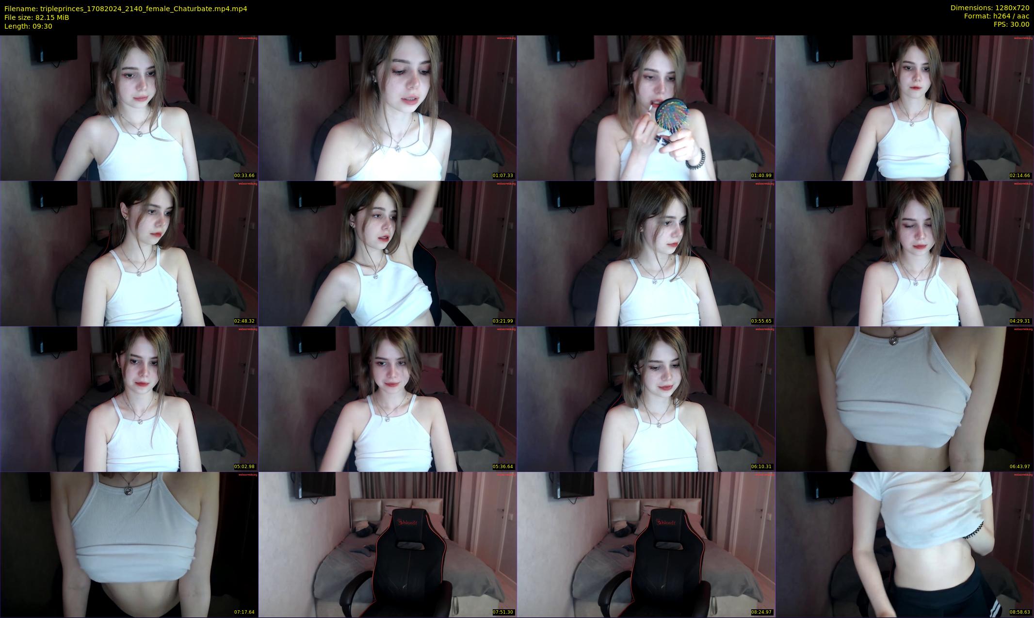 tripleprinces — 10 minute Chaturbate female cam show recording, 720p, Aug 17, 2024