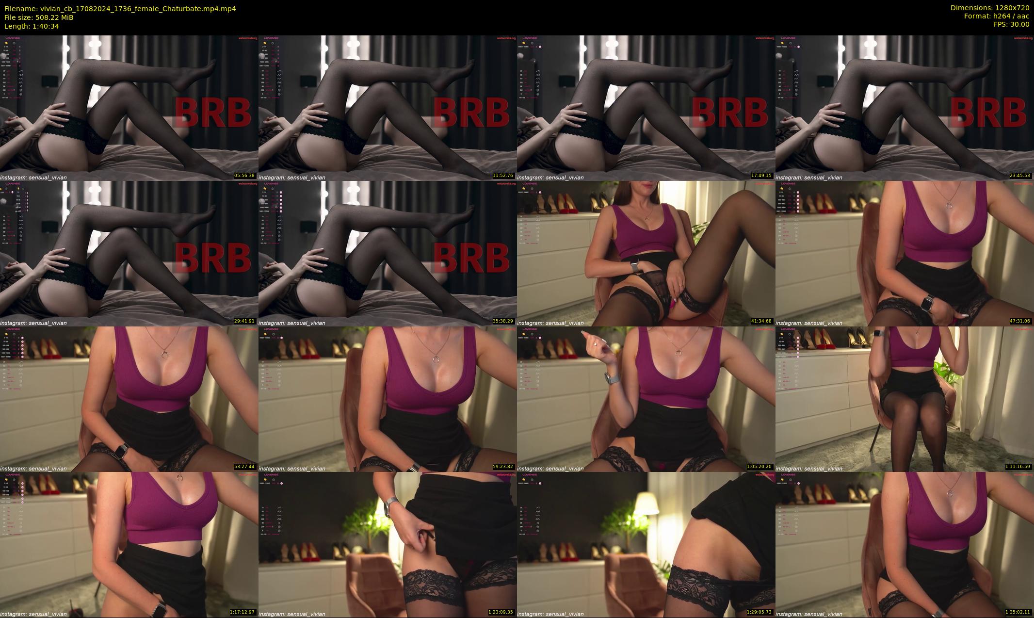 vivian_cb — 101 minute Chaturbate female cam show recording, 720p, Aug 17, 2024