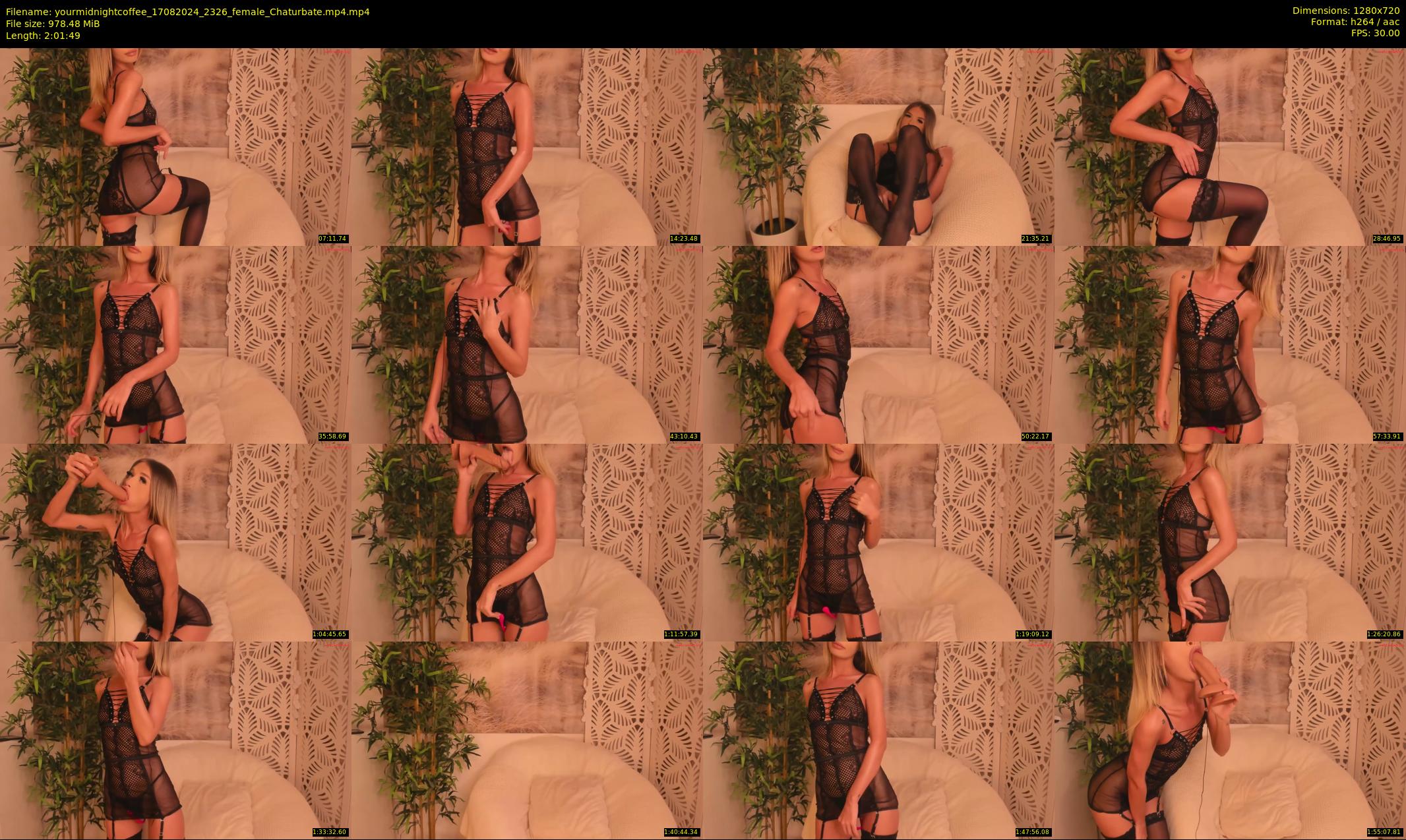 yourmidnightcoffee — 122 minute Chaturbate female cam show recording, 720p, Aug 17, 2024