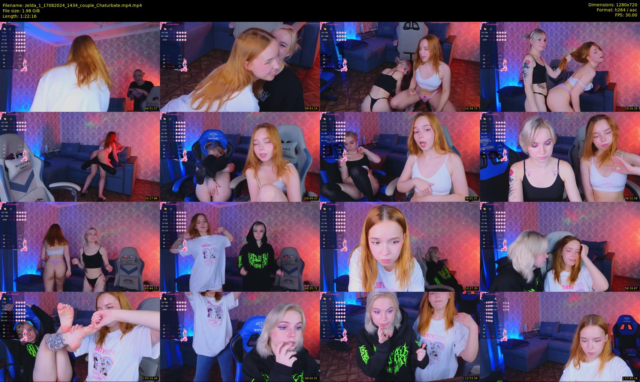 zelda_1 — 83 minute Chaturbate female cam show recording, 720p, Aug 17, 2024