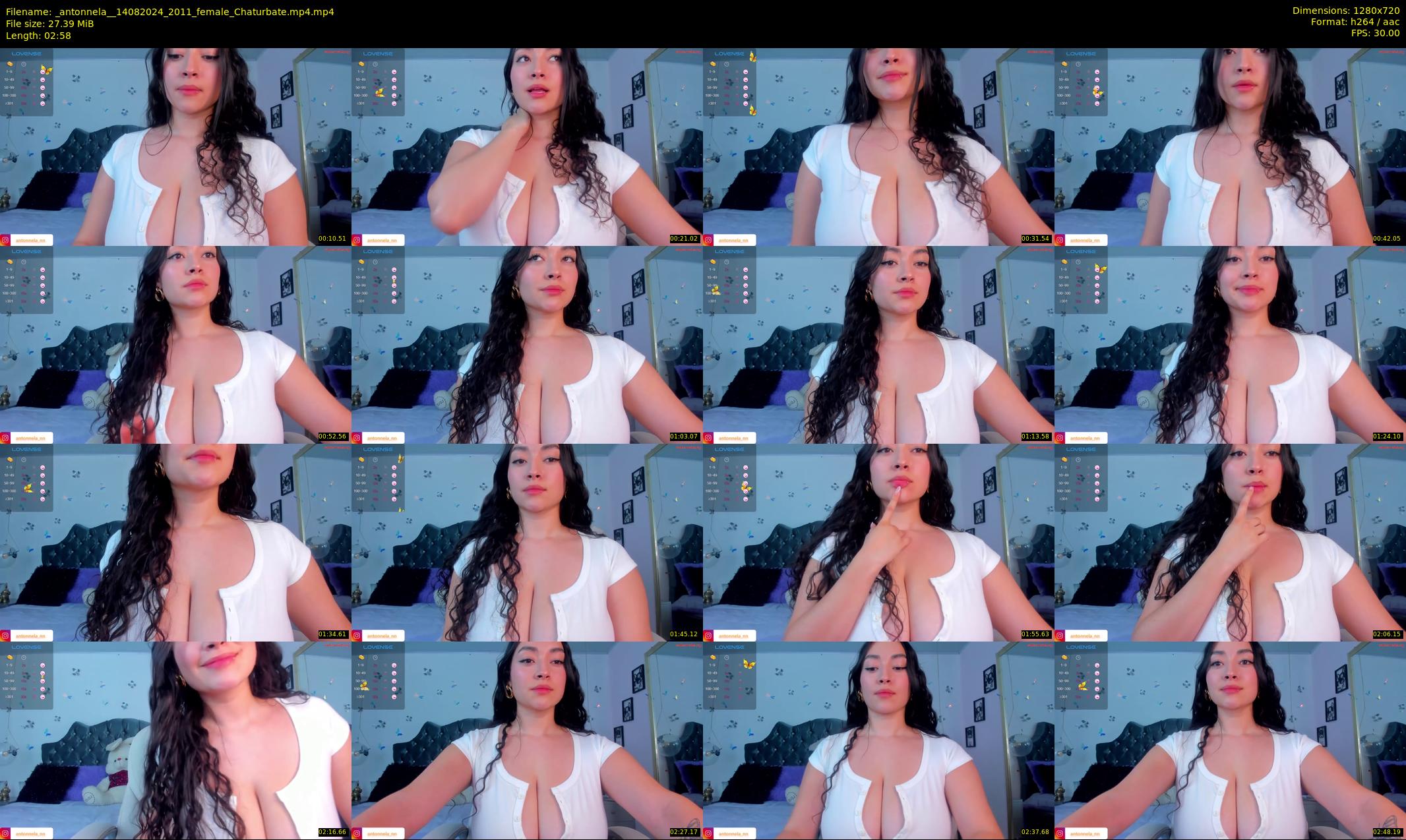 _antonnela_ — 3 minute Chaturbate female cam show recording, 720p, Aug 14, 2024