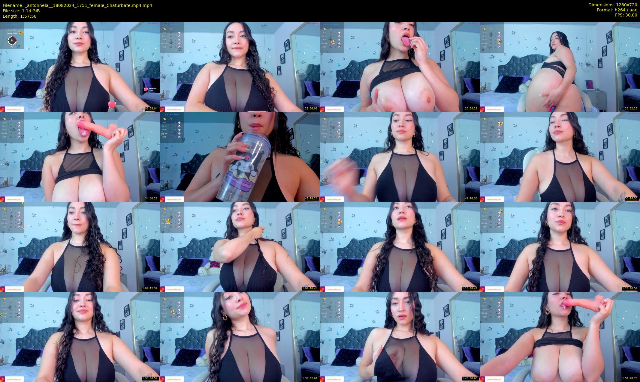 _antonnela_ — 118 minute Chaturbate female cam show recording, 720p, Aug 18, 2024